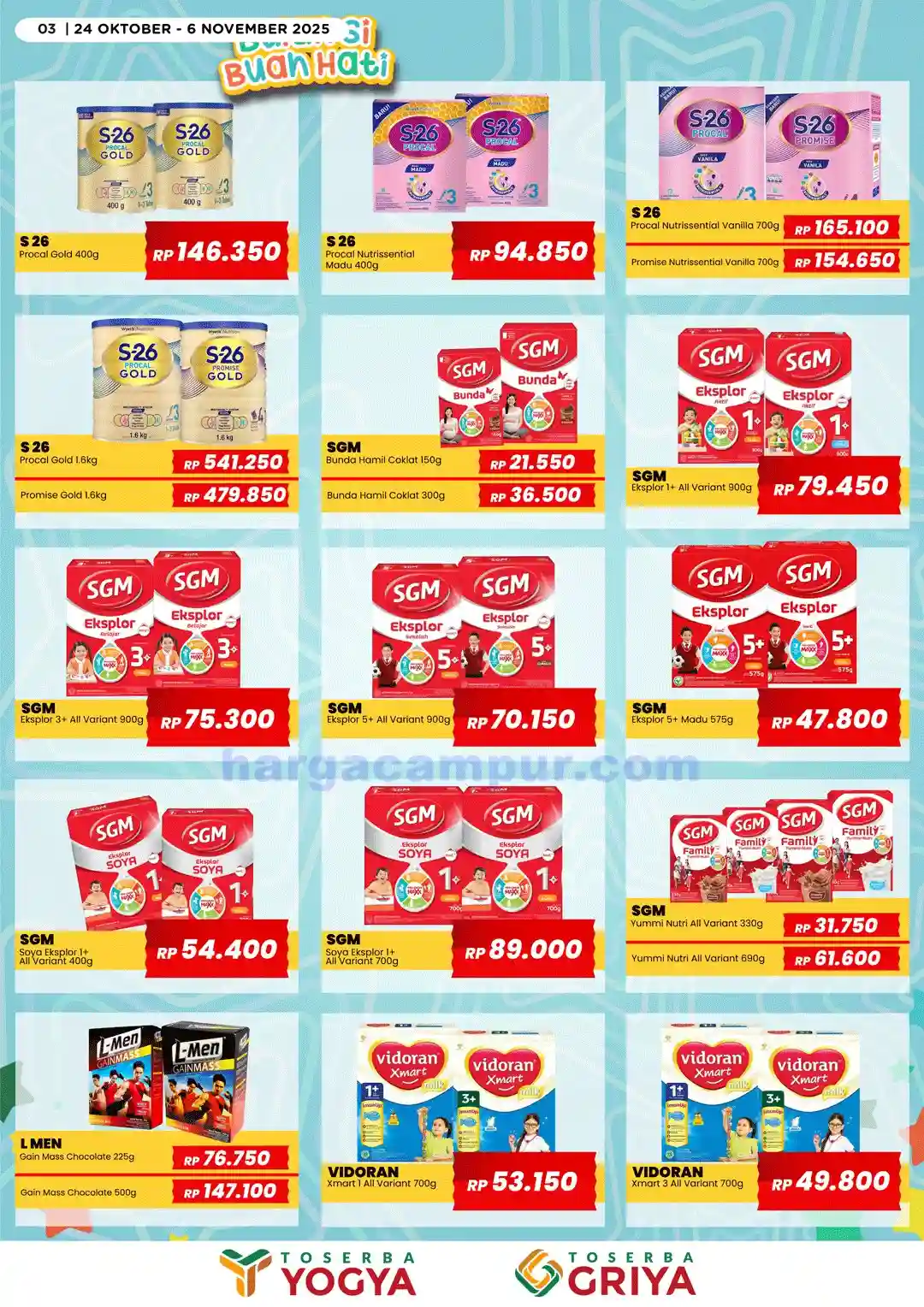 Katalog Promo Toserba Yogya Terbaru 7 - 20 November 2025 3 Katalog Promo Toserba Yogya Terbaru 24 Oktober 6 November 2025 3