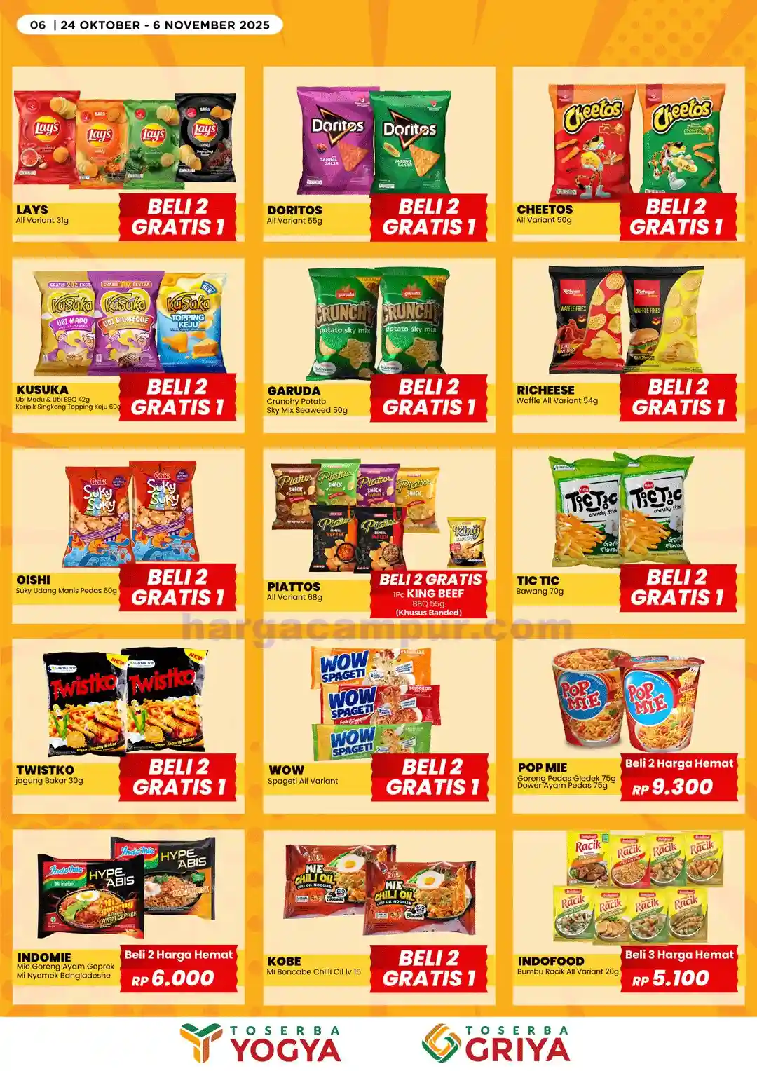 Katalog Promo Toserba Yogya Terbaru 7 - 20 November 2025 6 Katalog Promo Toserba Yogya Terbaru 24 Oktober 6 November 2025 6