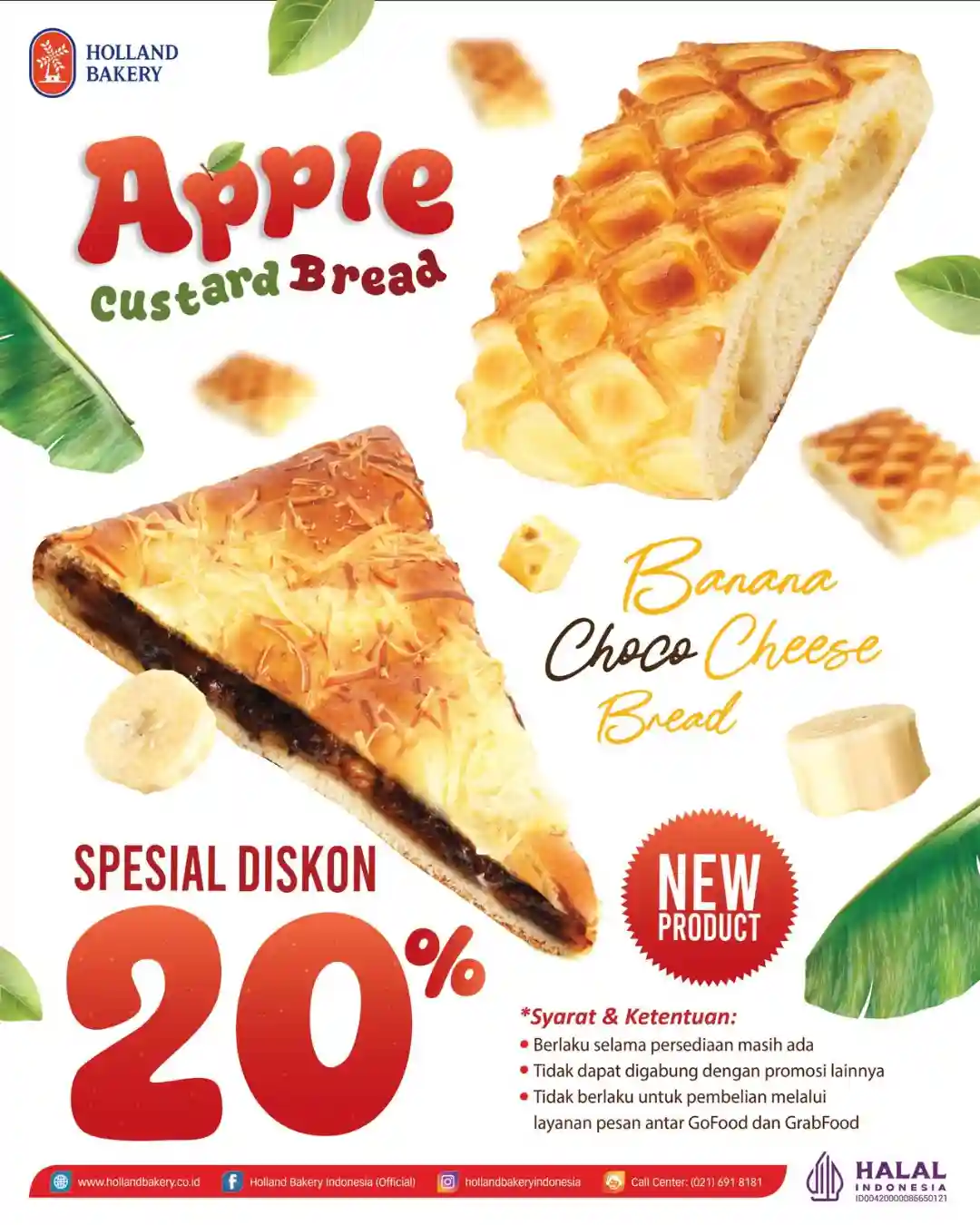 Promo Holland Bakery Spesial Varian Baru Diskon 20% 1 Promo Holland Bakery Spesial Varian Baru Diskon 20