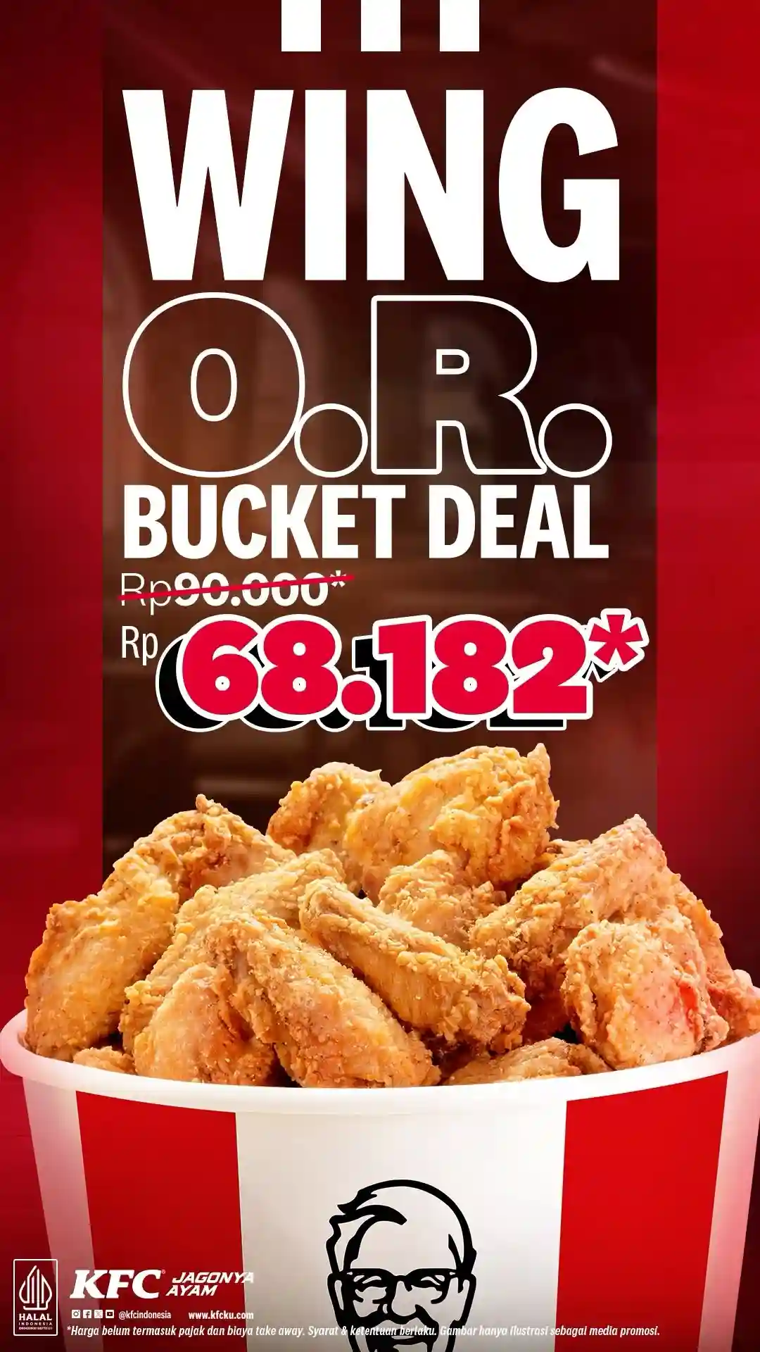 Promo KFC Wing O.R. Bucket Deal 7 Potong Ayam Hanya 68 Ribu 1 Promo KFC Wing O.R. Bucket Deal 7 Potong Ayam Hanya 68 Ribu