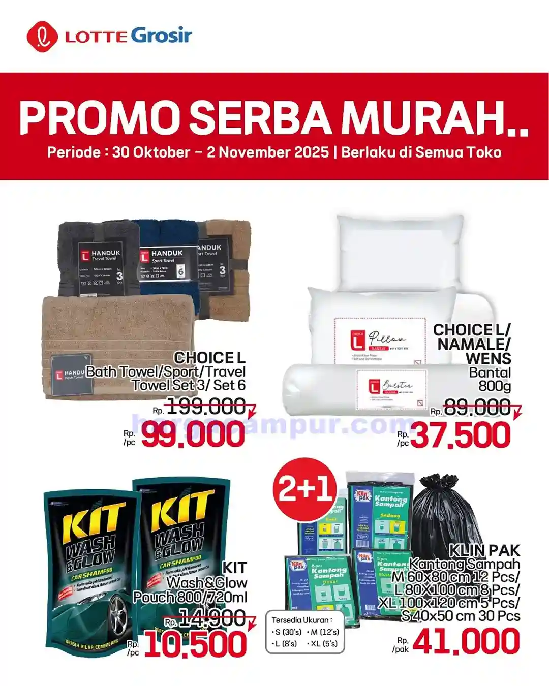 Promo Lotte Grosir Weekend Terbaru 6 - 9 November 2025 8 Promo Lotte Grosir Weekend Terbaru 30 Oktober 2 November 2025 2