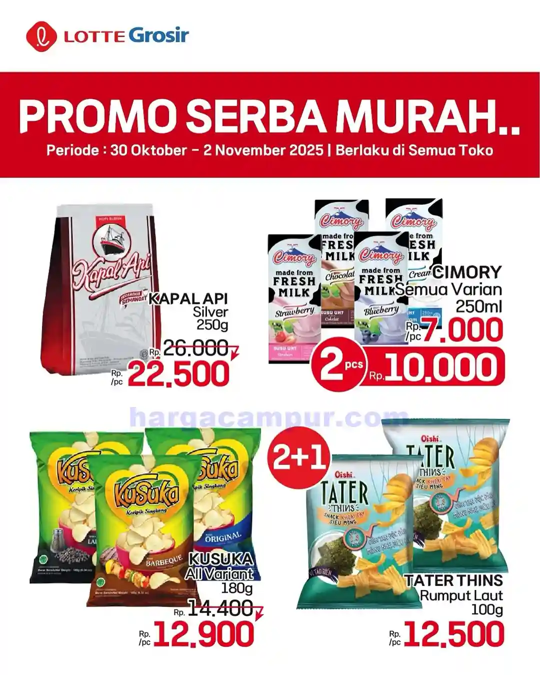 Promo Lotte Grosir Weekend Terbaru 6 - 9 November 2025 6 Promo Lotte Grosir Weekend Terbaru 30 Oktober 2 November 2025 4