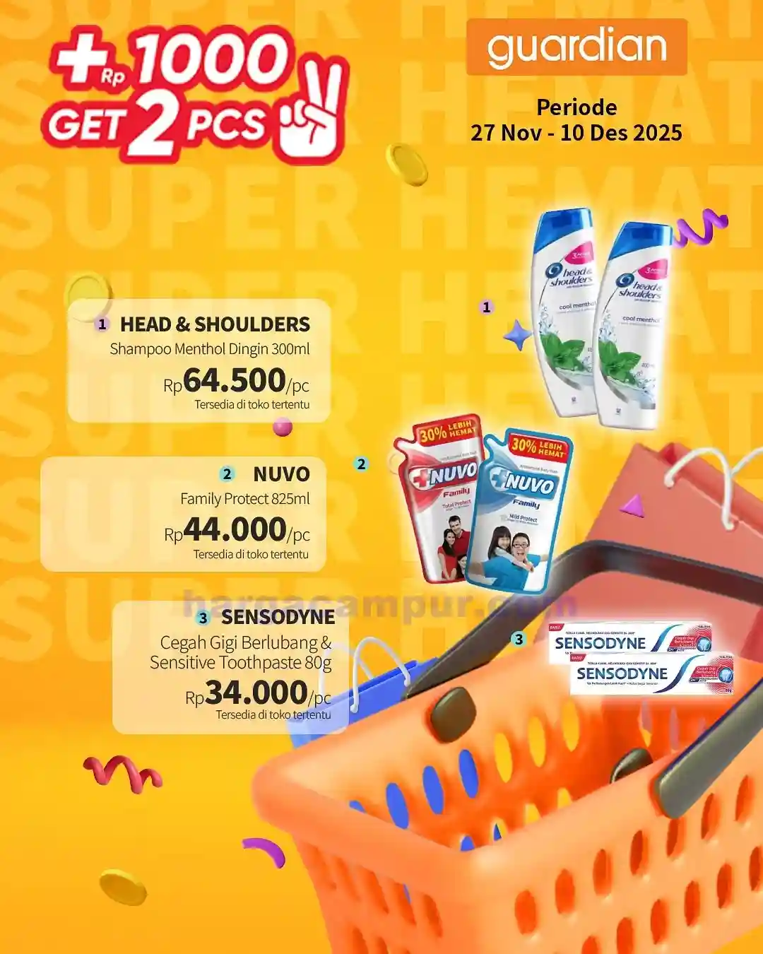 Katalog Harga Promo Guardian Terbaru 11 - 17 Desember 2025 11 Katalog Harga Promo Guardian Terbaru 4 10 Desember 2025 11