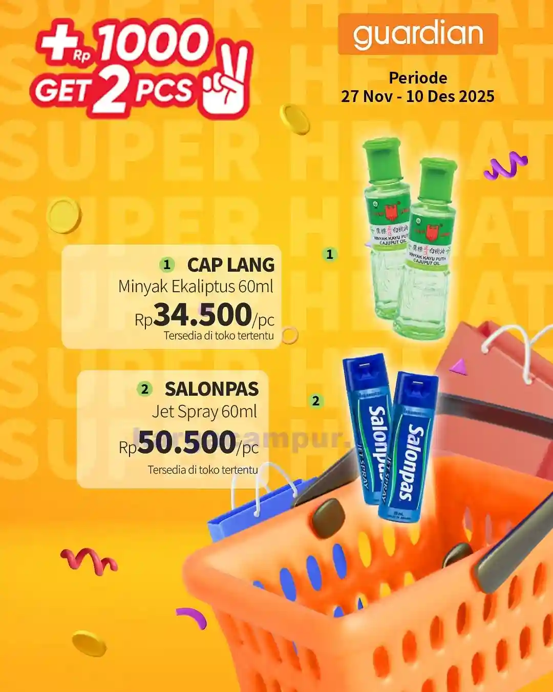 Katalog Harga Promo Guardian Terbaru 11 - 17 Desember 2025 7 Katalog Harga Promo Guardian Terbaru 4 10 Desember 2025 7