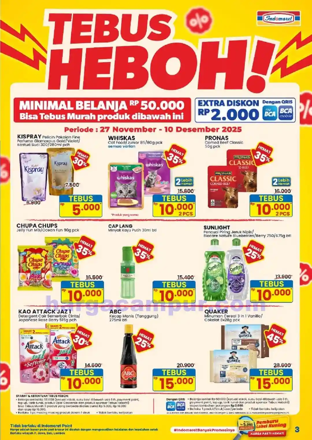 Katalog Indomaret Promo Terbaru 27 Nov - 3 Des 2025 3 Katalog Indomaret Promo Terbaru 27 November 10 Desember 2025 3