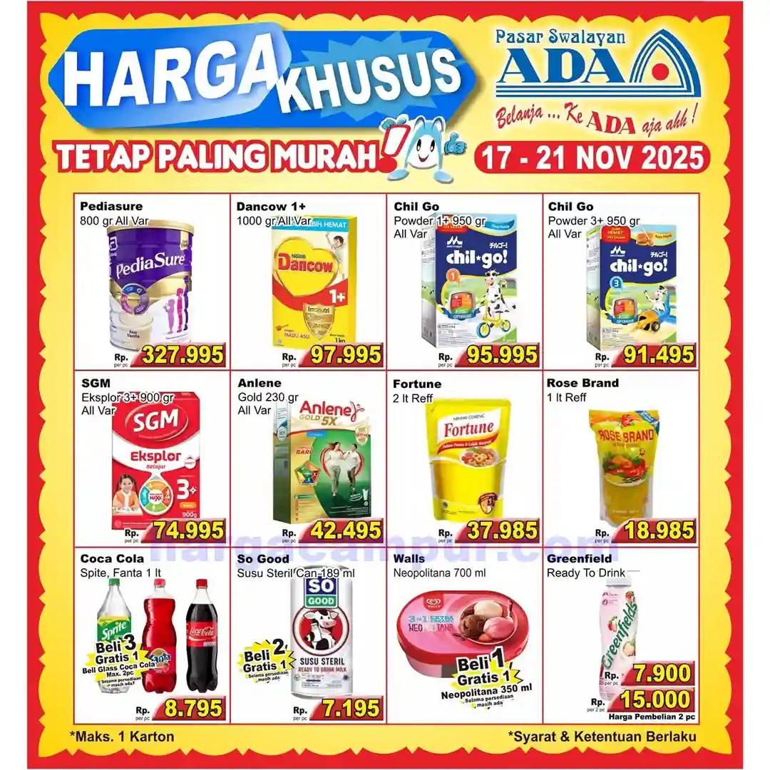 Promo Ada Swalayan Weekend Terbaru 22 - 23 November 2025 3 Katalog Promo Ada Swalayan Weekday terbaru 17 21 November 2025 12