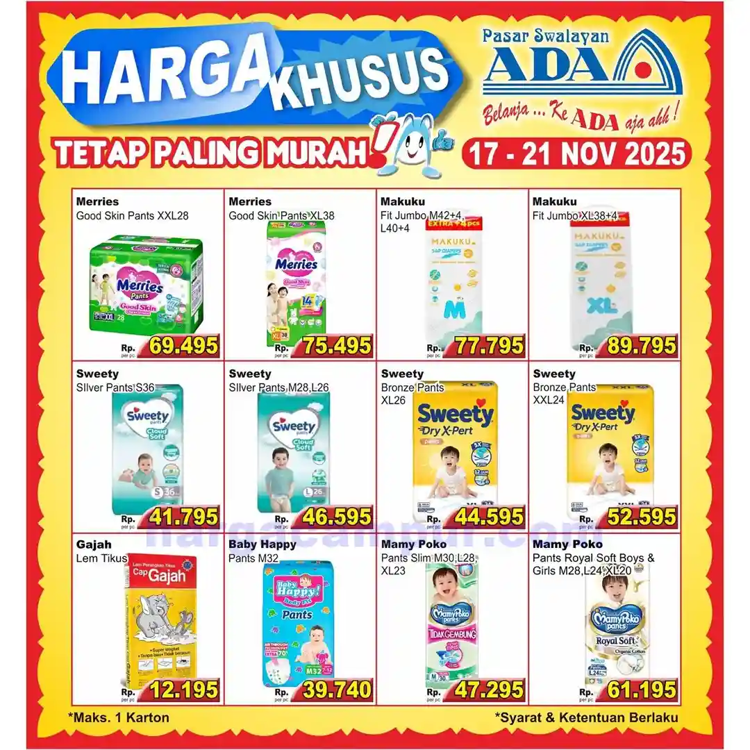 Promo Ada Swalayan Weekend Terbaru 22 - 23 November 2025 10 Katalog Promo Ada Swalayan Weekday terbaru 17 21 November 2025 5