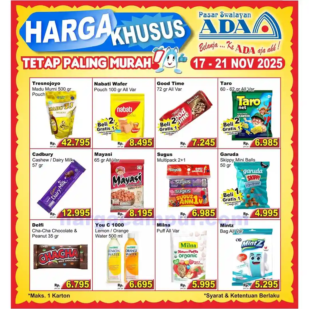 Promo Ada Swalayan Weekend Terbaru 22 - 23 November 2025 6 Katalog Promo Ada Swalayan Weekday terbaru 17 21 November 2025 9