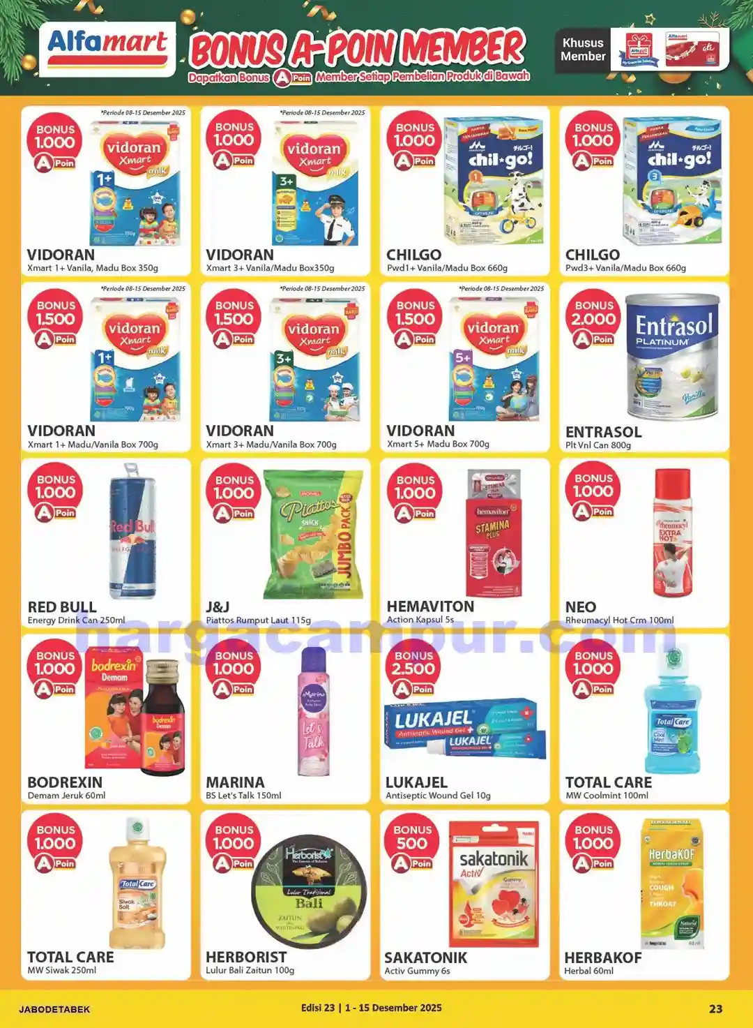Katalog Alfamart Promo Terbaru 1 - 15 Desember 2025 23 Katalog Promo Alfamart Terbaru 1 15 Desember 2025 23