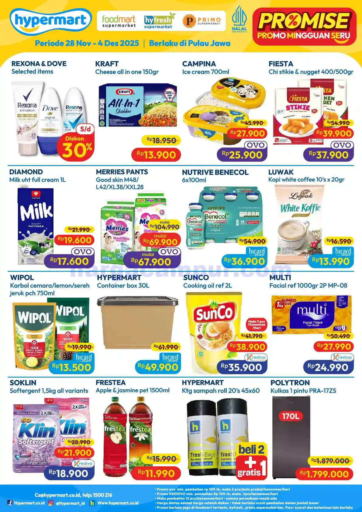 Promo Hypermart Weekday Terbaru 2 - 4 Desember 2025 2 Katalog Promo JSM Hypermart Terbaru 28 November 4 Desember 2025 1
