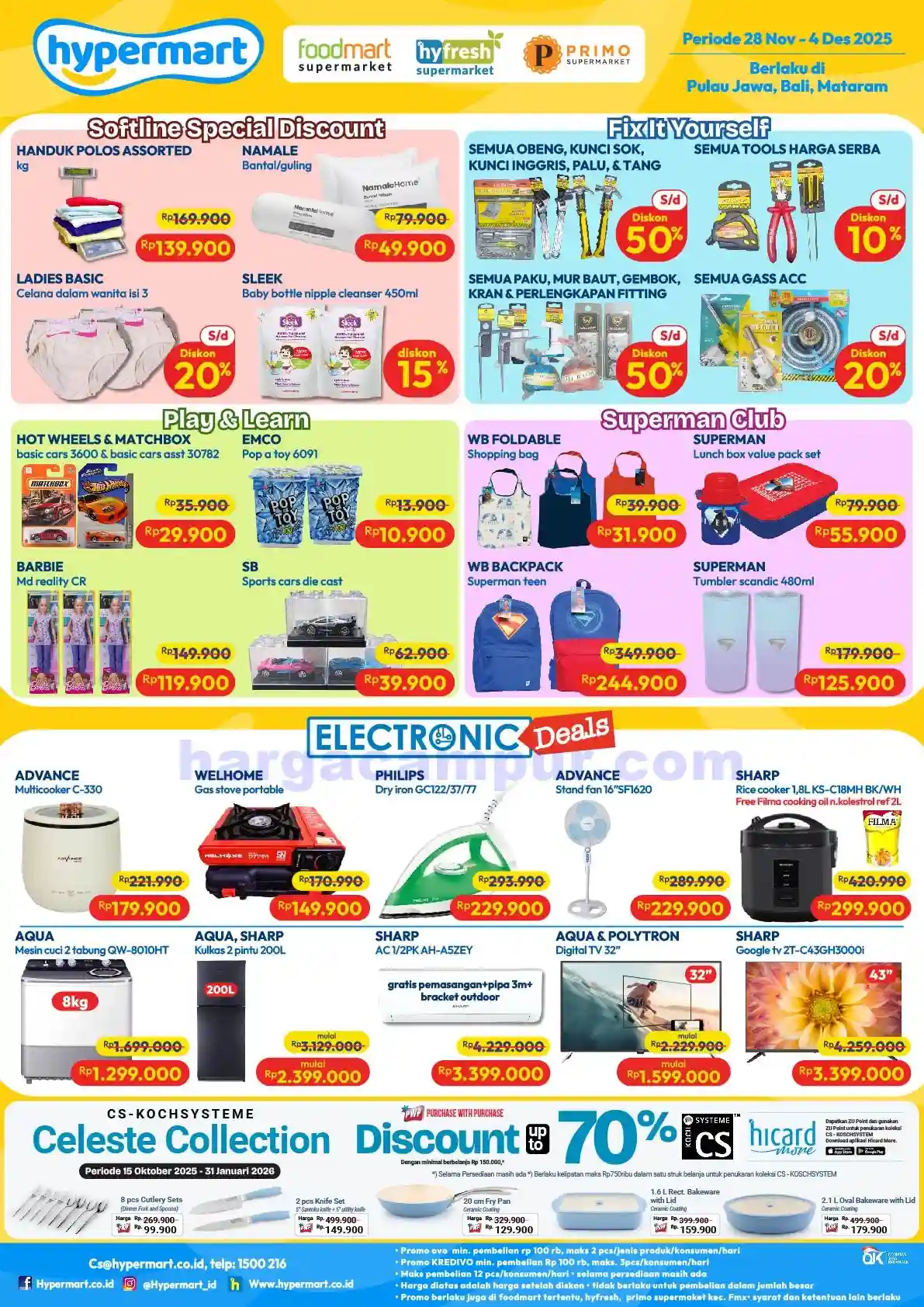 Promo Hypermart Weekday Terbaru 2 - 4 Desember 2025 7 Katalog Promo JSM Hypermart Terbaru 28 November 4 Desember 2025 7