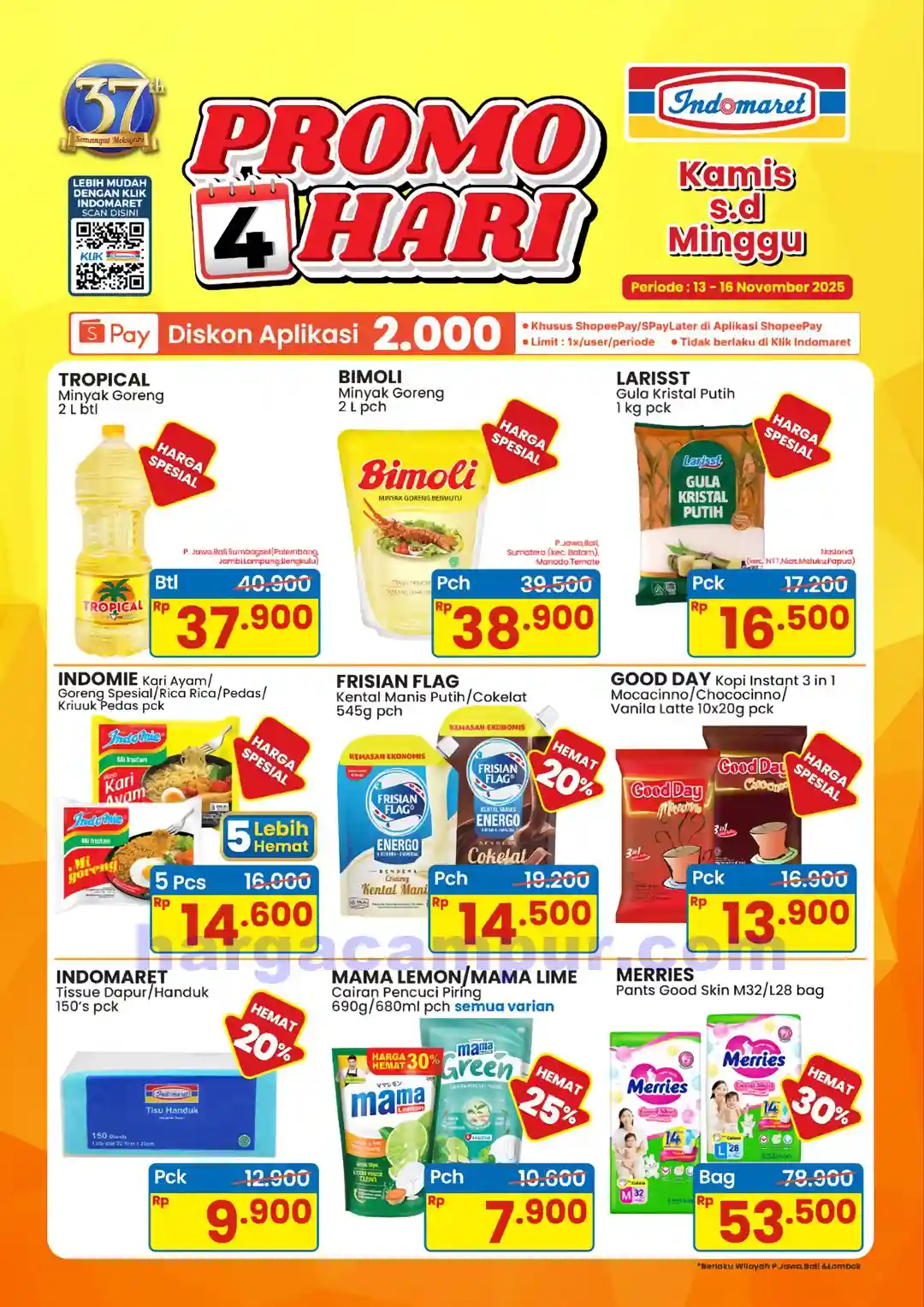 Promo Indomaret 4 Hari Terbaru 13 - 16 November 2025 1 Katalog Promo JSM Indomaret Terbaru 14 16 Oktober 2025