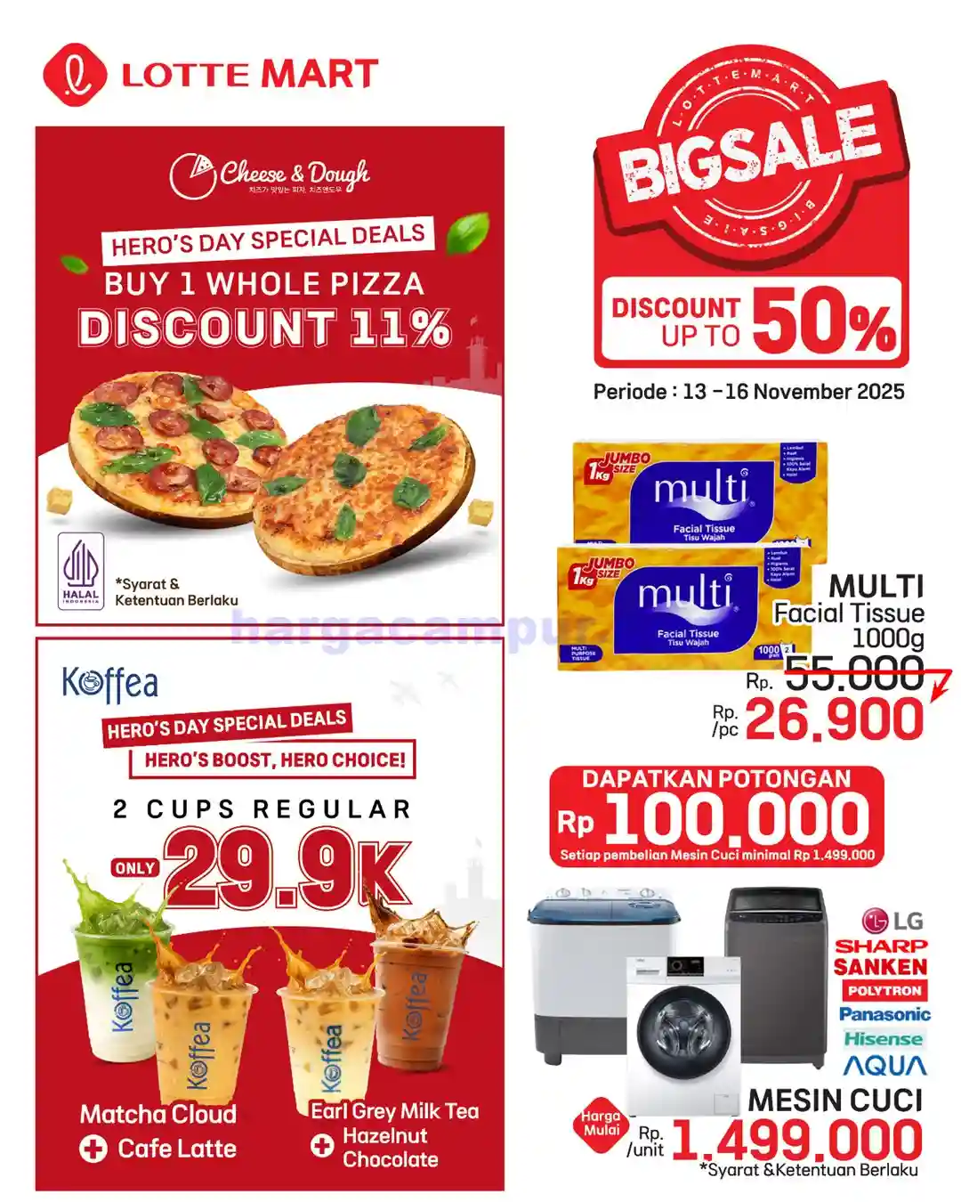 Katalog Promo JSM Lottemart Weekend 13 - 16 November 2025 9 Katalog Promo JSM Lottemart Terbaru 13 16 November 2025 1