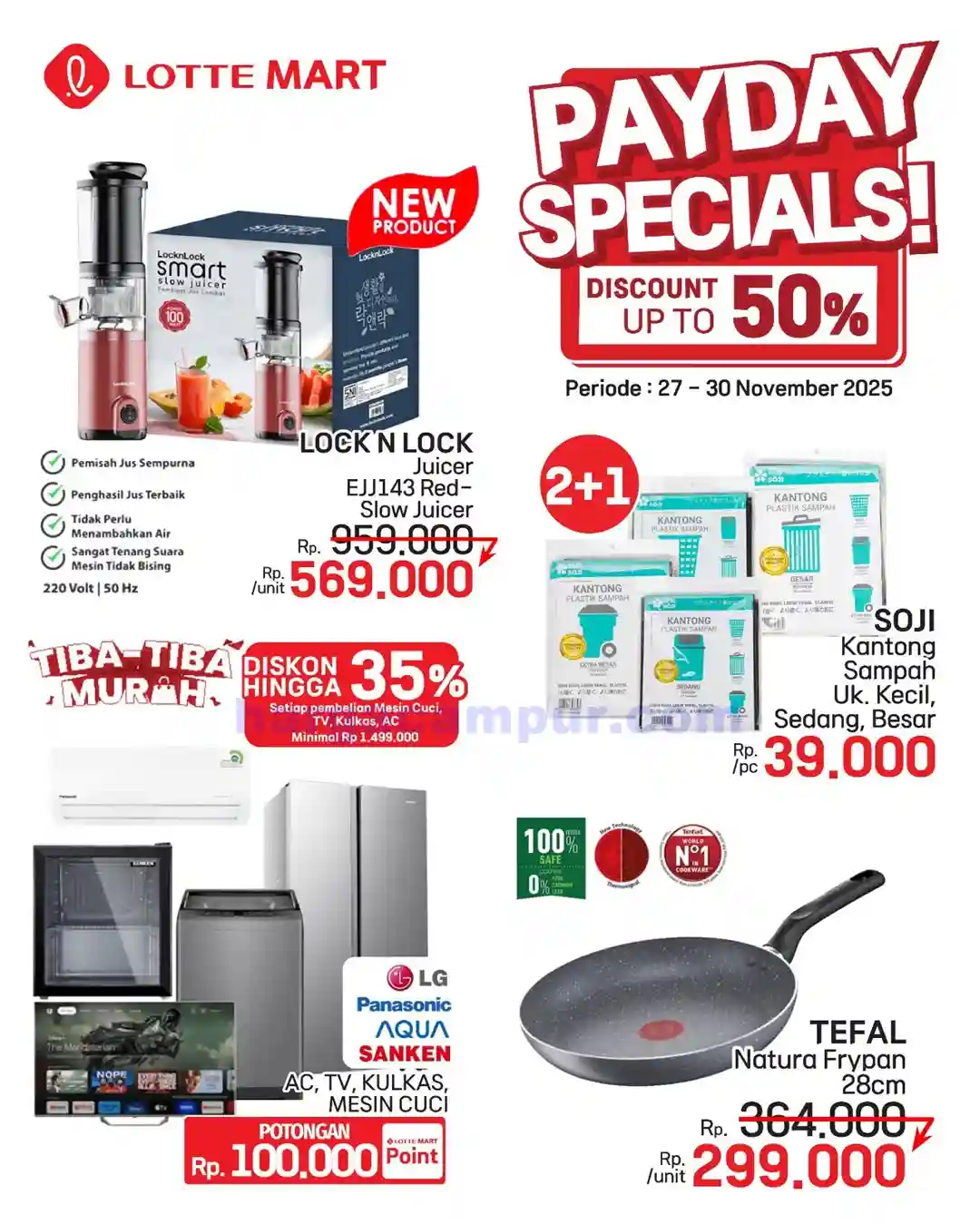 Katalog Promo JSM Lottemart Weekend 27 - 30 November 2025 8 Katalog Promo JSM Lottemart Terbaru 27 30 November 2025 1