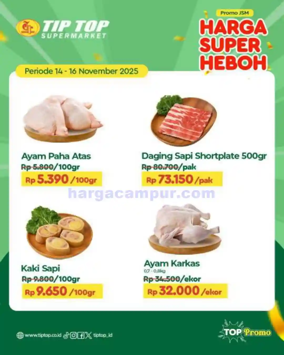 Katalog Promo JSM TIPTOP Swalayan Terbaru 21 - 23 November 2025 6 Katalog Promo JSM TIPTIP Swalyan Terbaru 14 16 November 2025 2