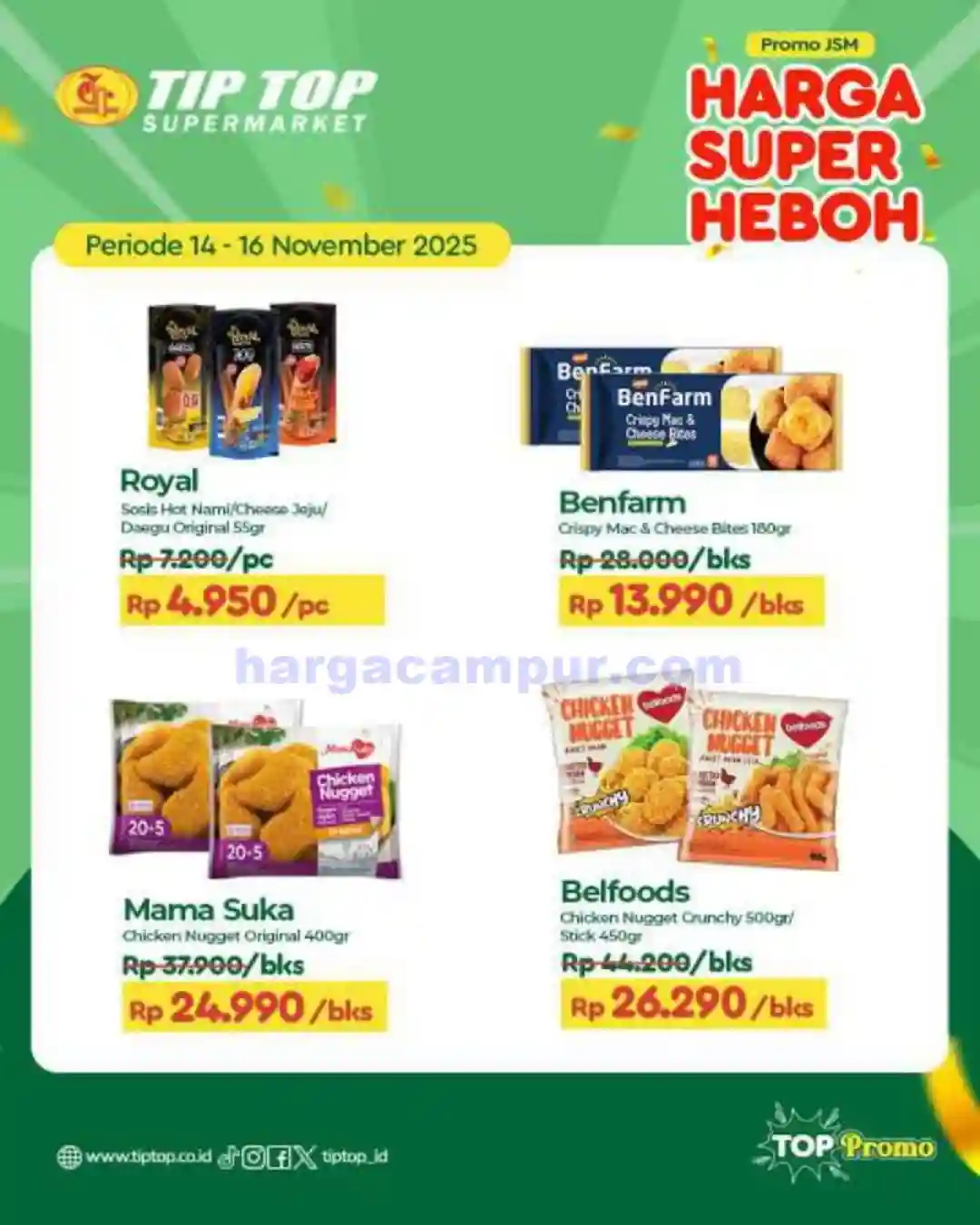 Katalog Promo JSM TIPTOP Swalayan Terbaru 21 - 23 November 2025 5 Katalog Promo JSM TIPTIP Swalyan Terbaru 14 16 November 2025 3