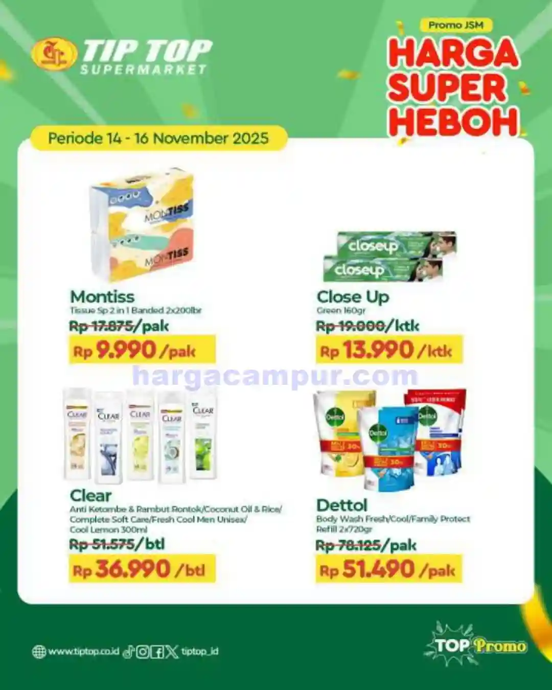 Katalog Promo JSM TIPTOP Swalayan Terbaru 21 - 23 November 2025 3 Katalog Promo JSM TIPTIP Swalyan Terbaru 14 16 November 2025 5