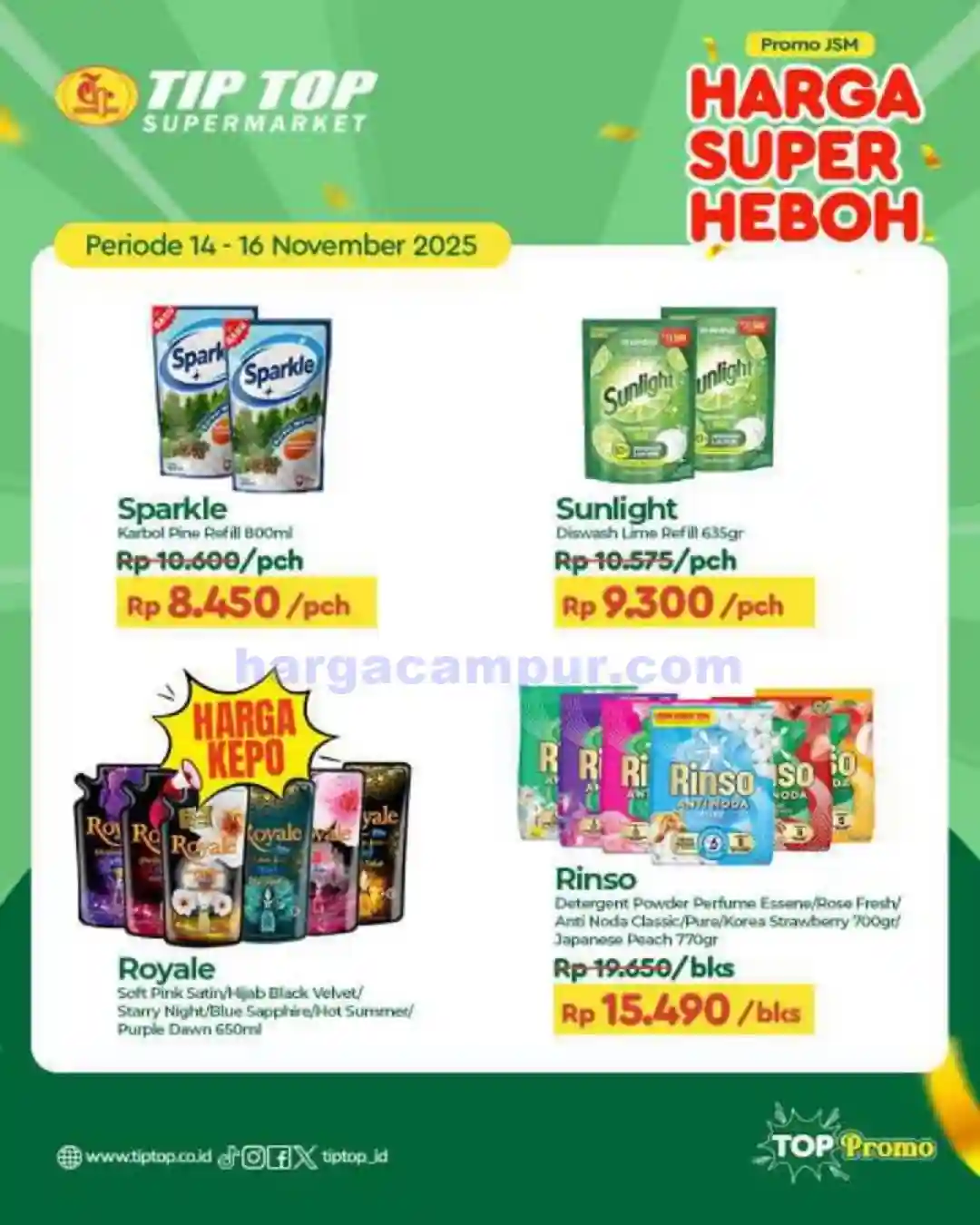 Katalog Promo JSM TIPTOP Swalayan Terbaru 21 - 23 November 2025 2 Katalog Promo JSM TIPTIP Swalyan Terbaru 14 16 November 2025 6