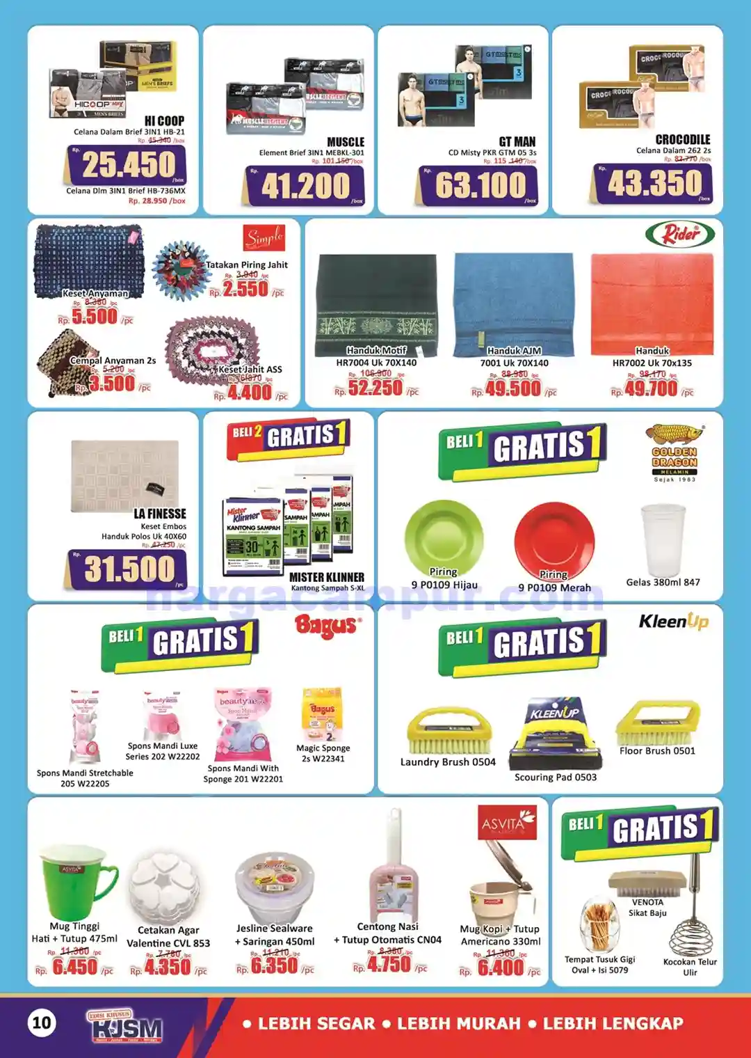 Promo KJSM Hari Hari Pasar Swalayan 20 - 23 November 2025 10 Katalog Promo KJSM HARI HARI Pasar Swalayan 20 23 November 2025 10