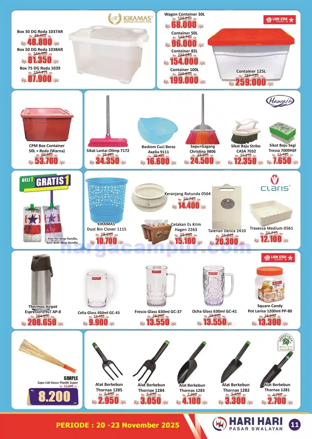 Promo KJSM Hari Hari Pasar Swalayan 20 - 23 November 2025 11 Katalog Promo KJSM HARI HARI Pasar Swalayan 20 23 November 2025 11