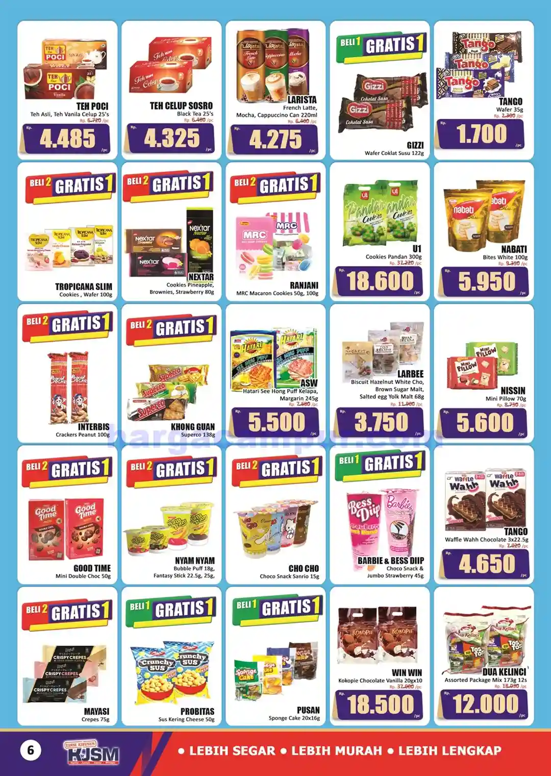 Promo KJSM Hari Hari Pasar Swalayan 20 - 23 November 2025 6 Katalog Promo KJSM HARI HARI Pasar Swalayan 20 23 November 2025 6