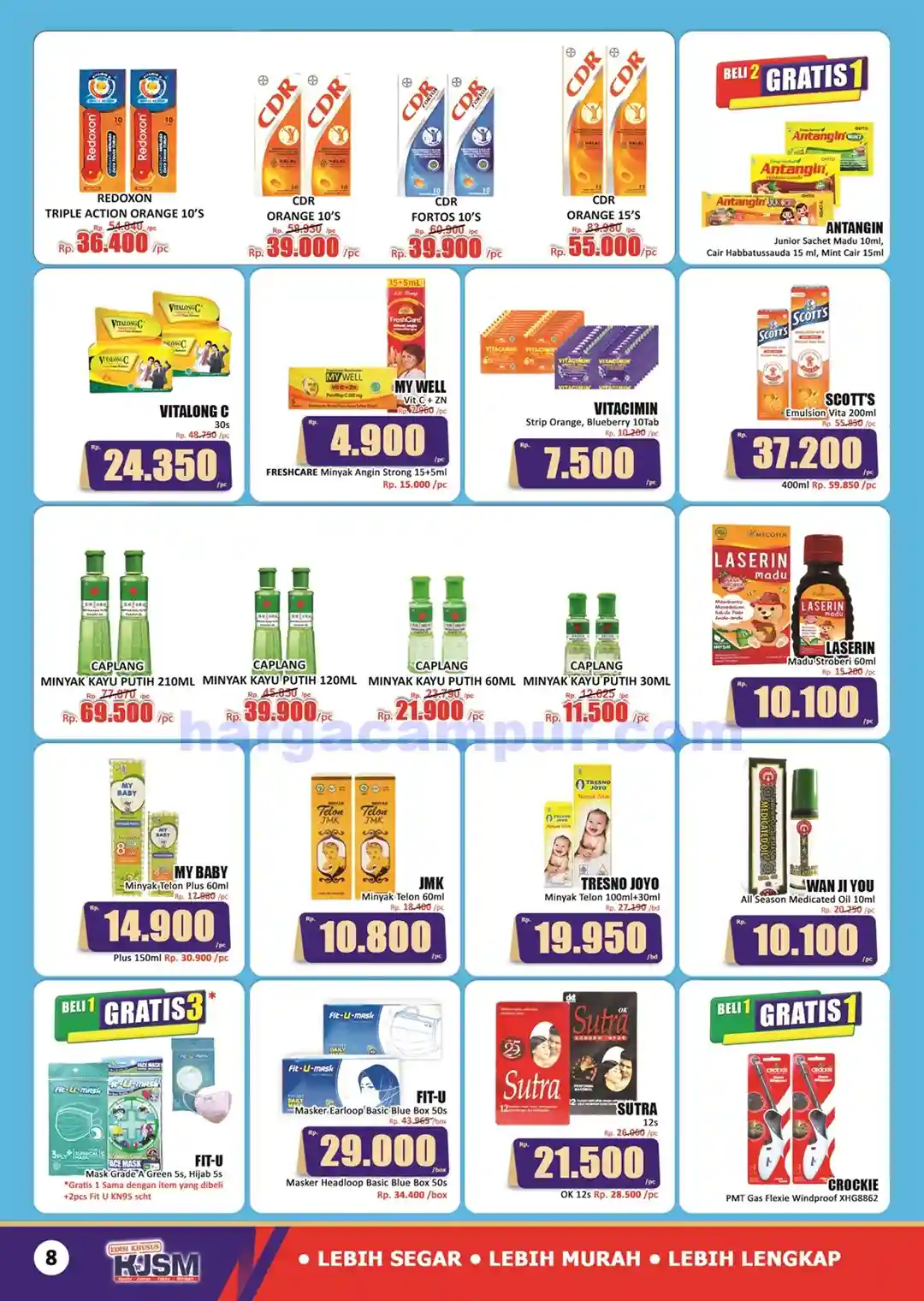 Promo KJSM Hari Hari Pasar Swalayan 20 - 23 November 2025 8 Katalog Promo KJSM HARI HARI Pasar Swalayan 20 23 November 2025 8