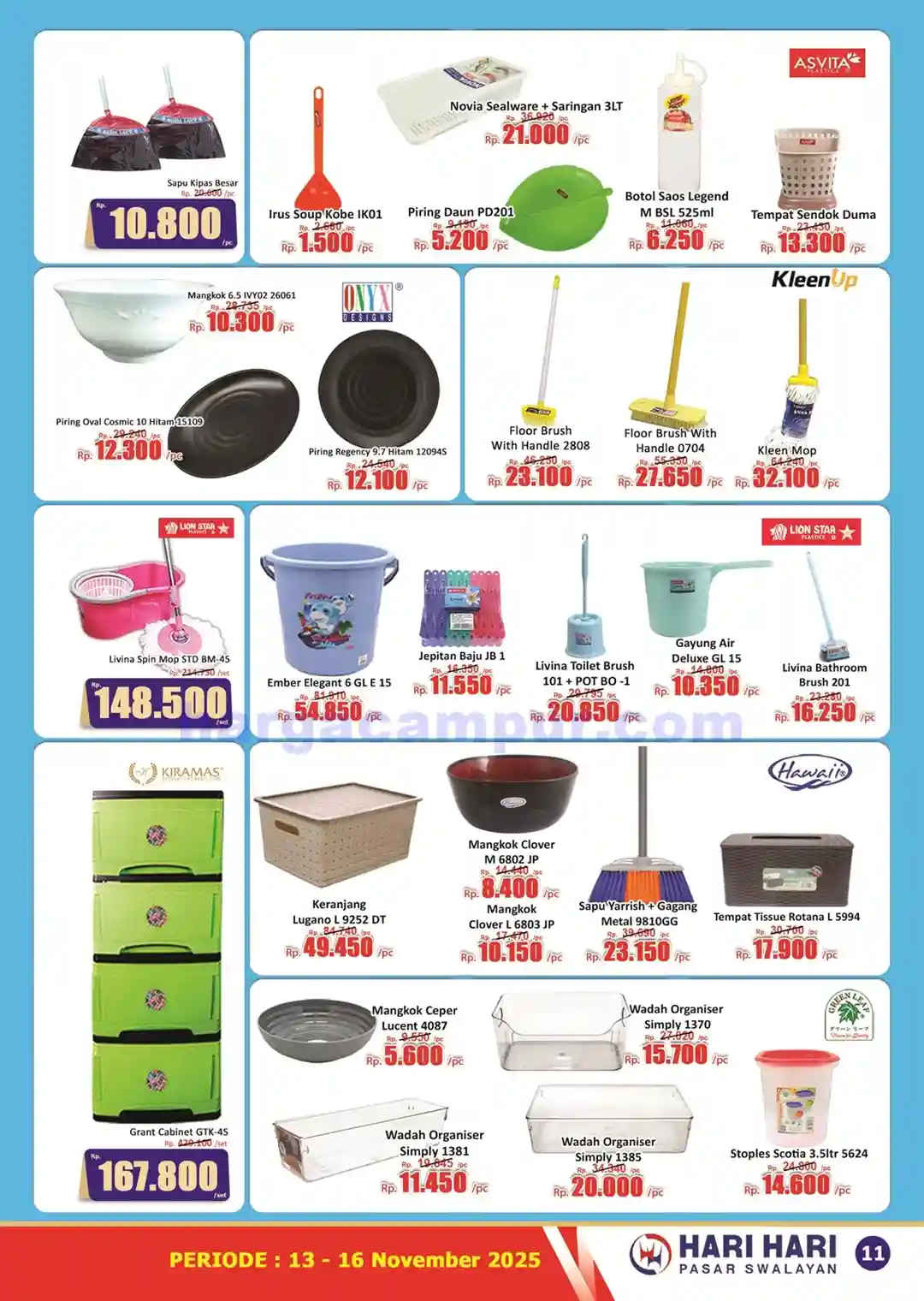 Promo KJSM Hari Hari Pasar Swalayan 13 - 16 November 2025 11 Katalog Promo KJSM HARI HARI Pasar Swalayan Terbaru 13 16 November 2025 11