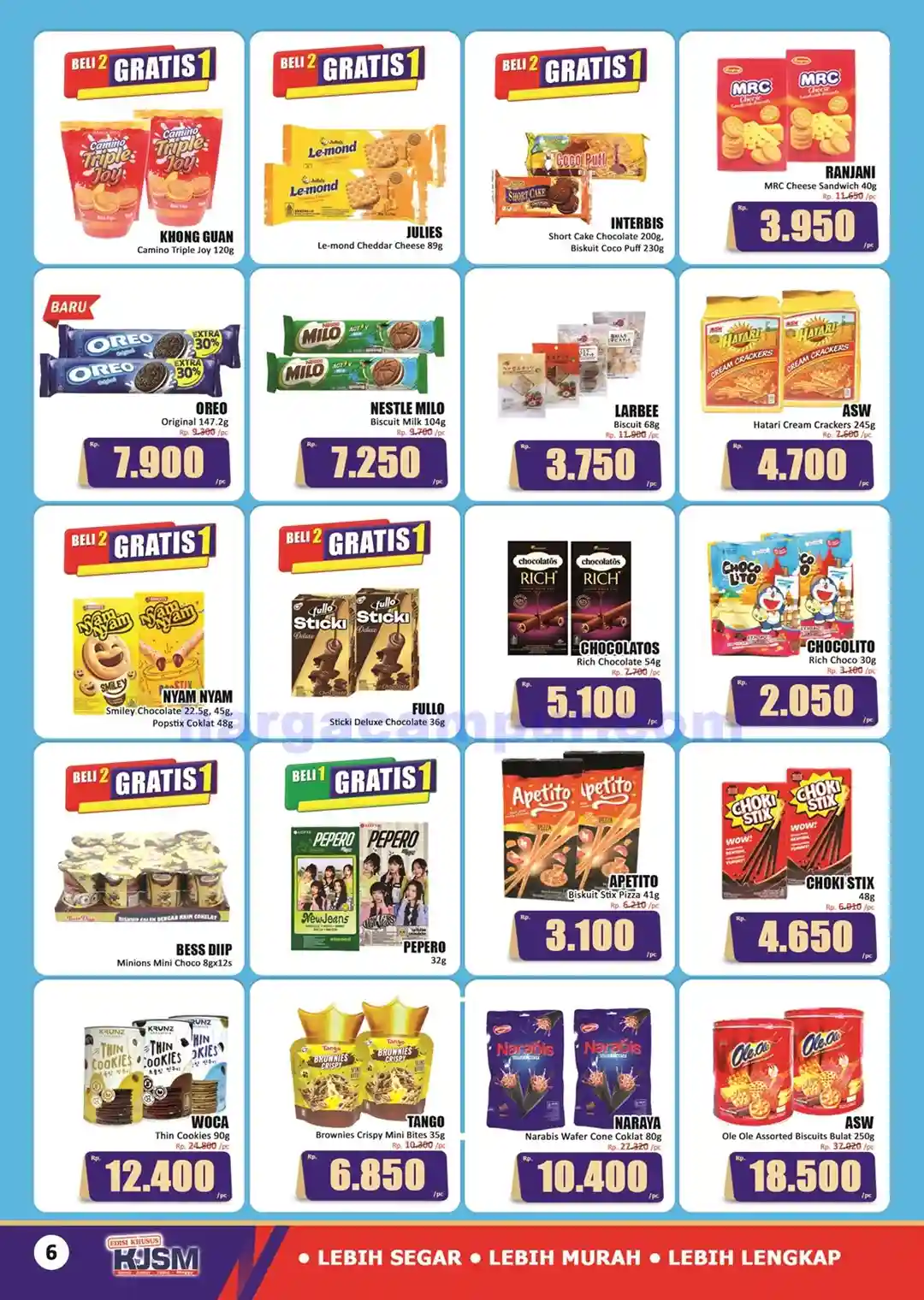Promo KJSM Hari Hari Pasar Swalayan 13 - 16 November 2025 6 Katalog Promo KJSM HARI HARI Pasar Swalayan Terbaru 13 16 November 2025 6