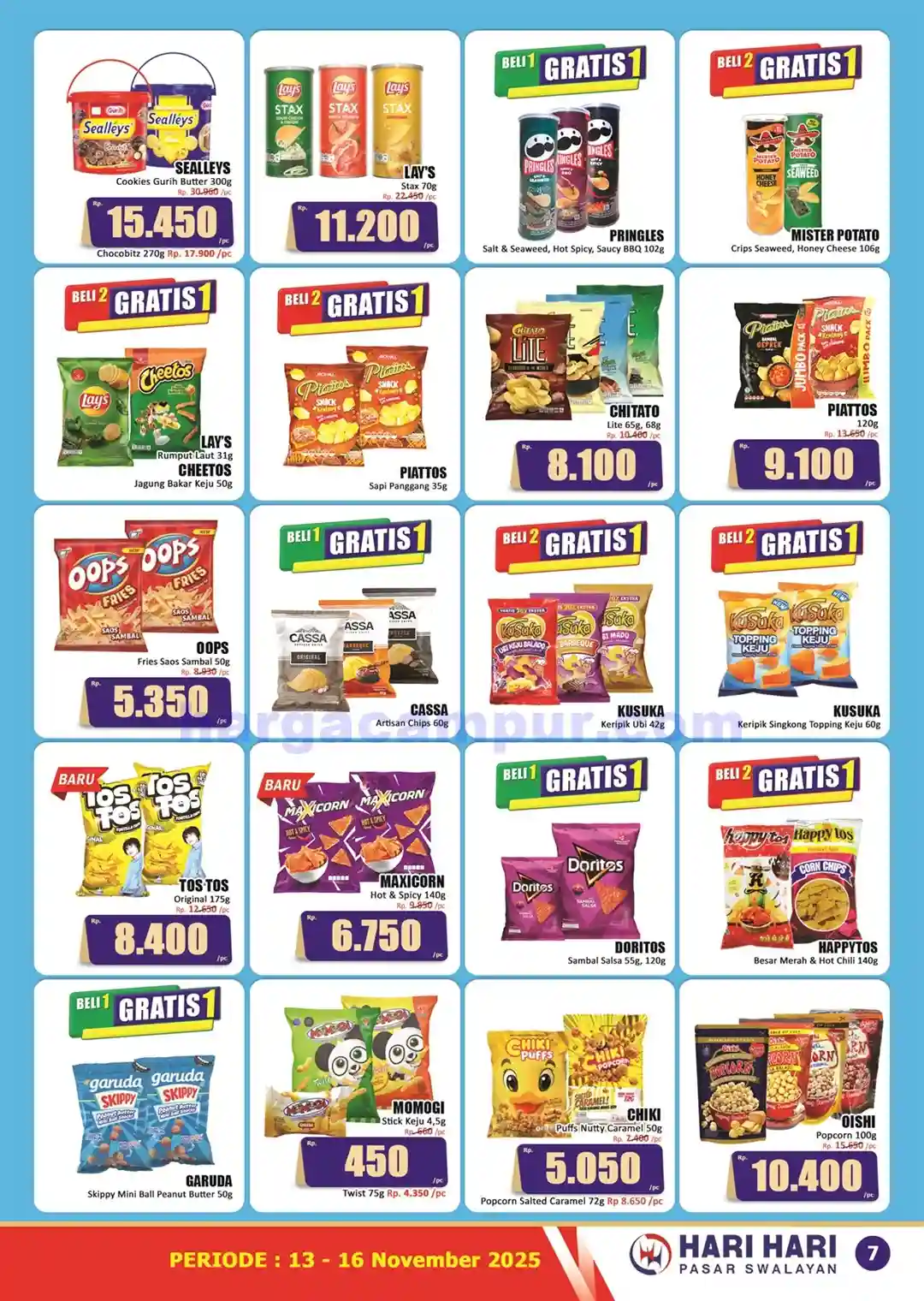 Promo KJSM Hari Hari Pasar Swalayan 13 - 16 November 2025 7 Katalog Promo KJSM HARI HARI Pasar Swalayan Terbaru 13 16 November 2025 7