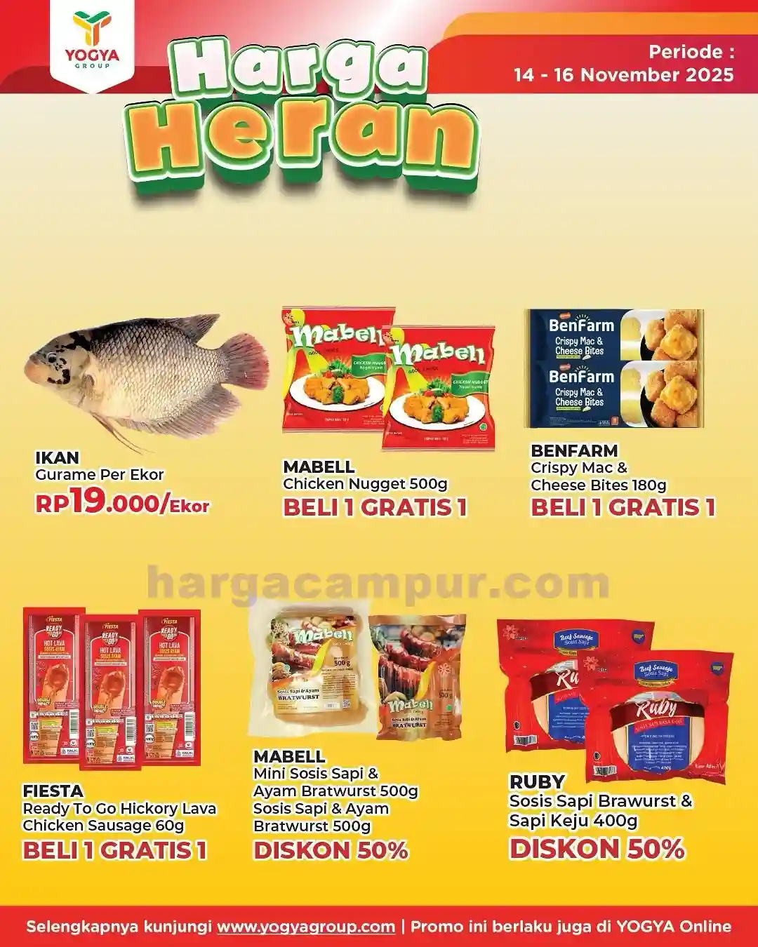 Promo Toserba Yogya Weekend Terbaru 14 - 16 November 2025 3 Katalog Promo Toserba Yogya Weekend Terbaru 14 16 November 2025 16