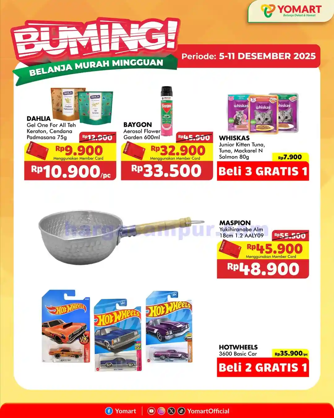 Katalog Promo Yomart Weekend Terbaru 12 - 18 Desember 2025 13 Katalog Promo Yomart Weekend Terbaru 5 11 Desember 2025 1