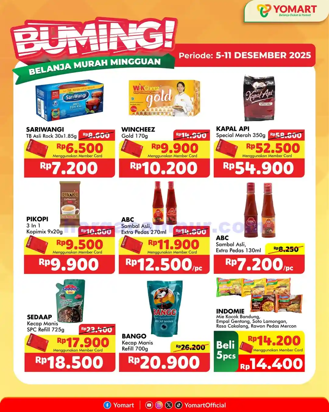 Katalog Promo Yomart Weekend Terbaru 12 - 18 Desember 2025 4 Katalog Promo Yomart Weekend Terbaru 5 11 Desember 2025 10
