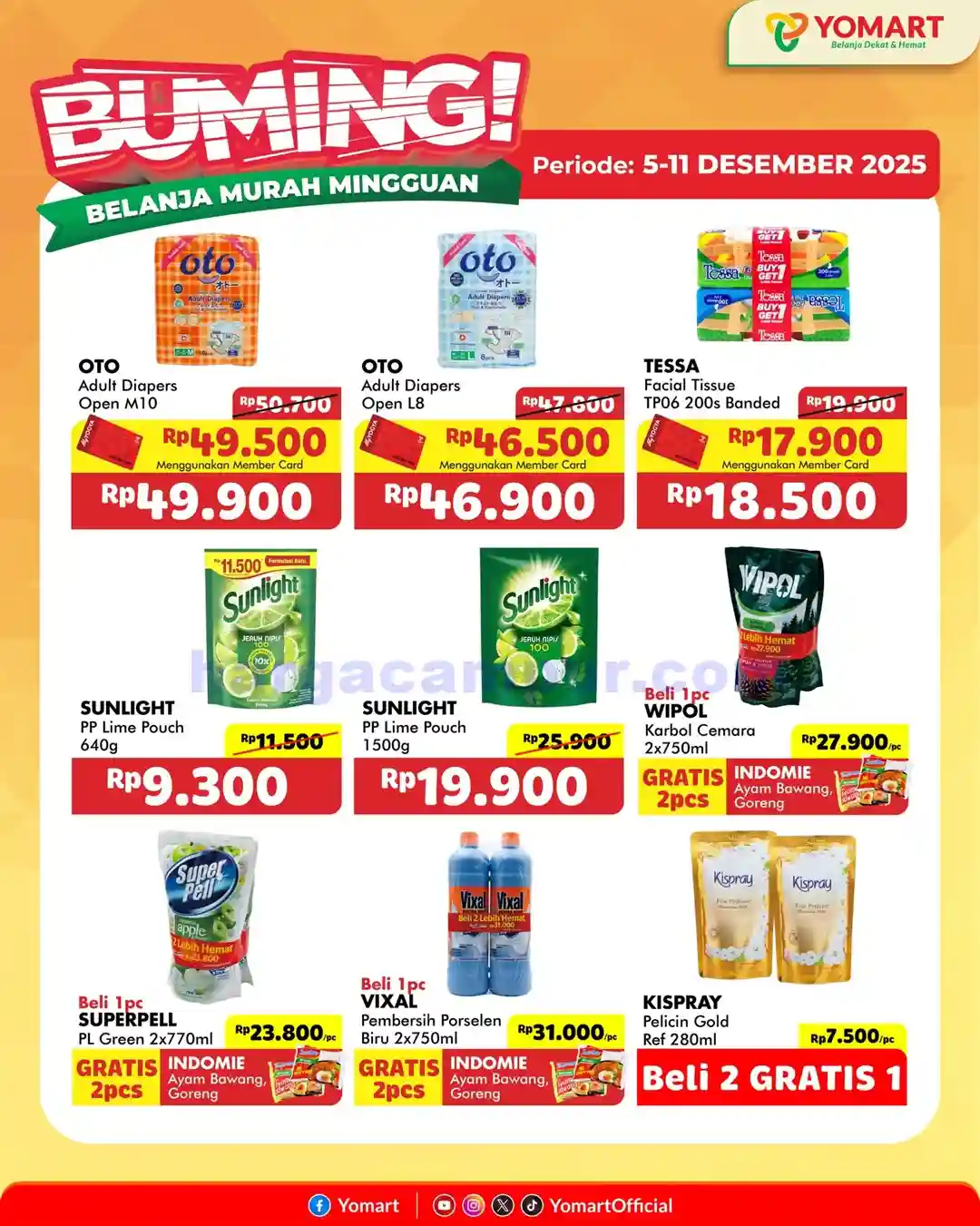 Katalog Promo Yomart Weekend Terbaru 12 - 18 Desember 2025 12 Katalog Promo Yomart Weekend Terbaru 5 11 Desember 2025 2