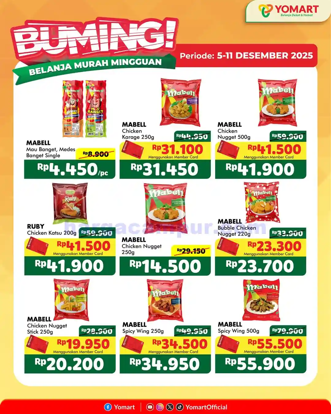 Katalog Promo Yomart Weekend Terbaru 12 - 18 Desember 2025 7 Katalog Promo Yomart Weekend Terbaru 5 11 Desember 2025 7