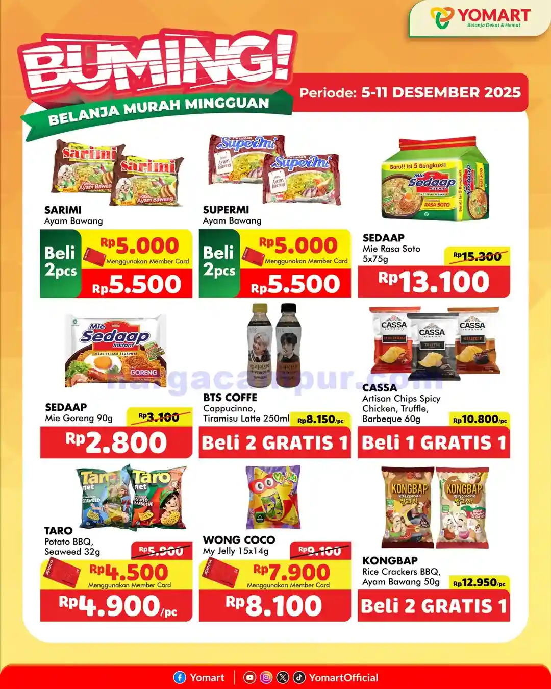 Katalog Promo Yomart Weekend Terbaru 12 - 18 Desember 2025 5 Katalog Promo Yomart Weekend Terbaru 5 11 Desember 2025 9