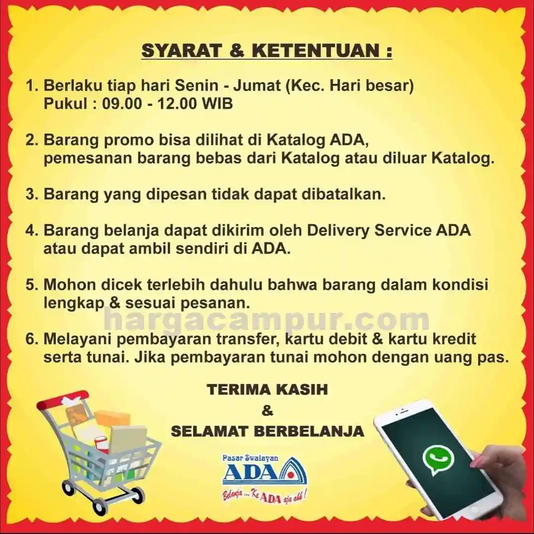 Promo Ada Swalayan Weekend Terbaru 8 - 9 November 2025 12 Promo Ada Swalayan Weekday Terbaru 3 7 November 2025 1
