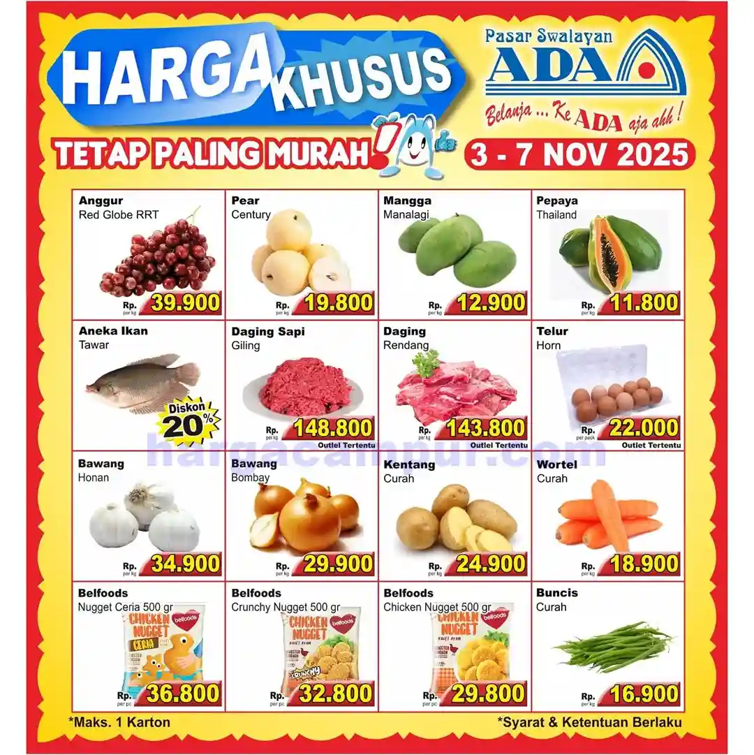 Promo Ada Swalayan Weekend Terbaru 8 - 9 November 2025 1 Promo Ada Swalayan Weekday Terbaru 3 7 November 2025 12