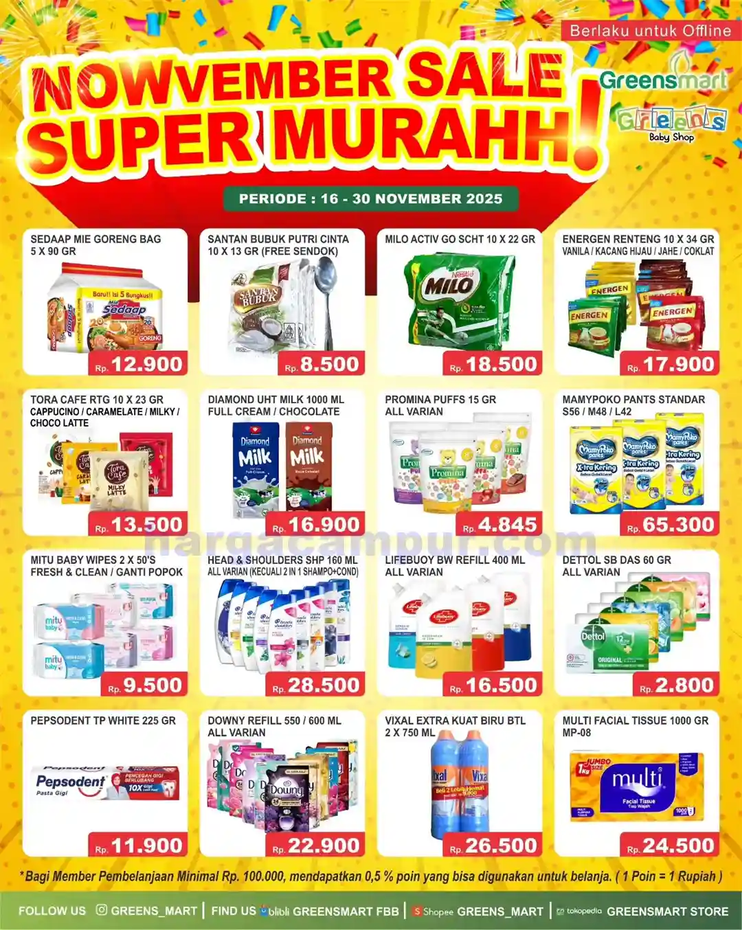 Promo Greensmart Weekend Terbaru 28 - 30 November 2025 1 Promo Greensmart Weekend Terbaru 17 23 November 2025