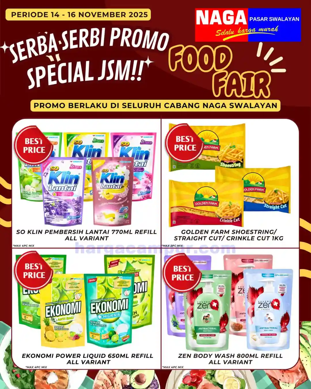 Promo Naga Swalayan Weekend Terbaru 21 - 23 November 2025 1 Promo Naga Swalayan Weekend Terbaru 14 16 November 2025 2