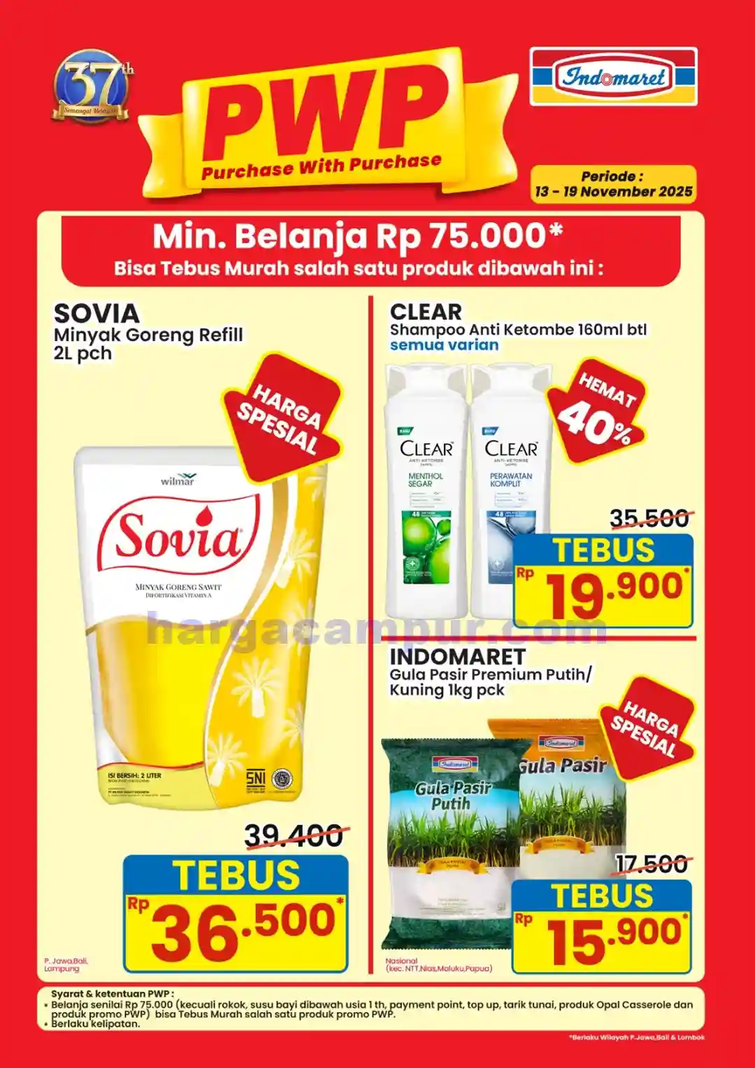 Katalog Promo JSM Indomaret Terbaru 19 - 25 November 2025 5 Promo PWP Indomaret Purchase With Purchase 13 19 November 2025