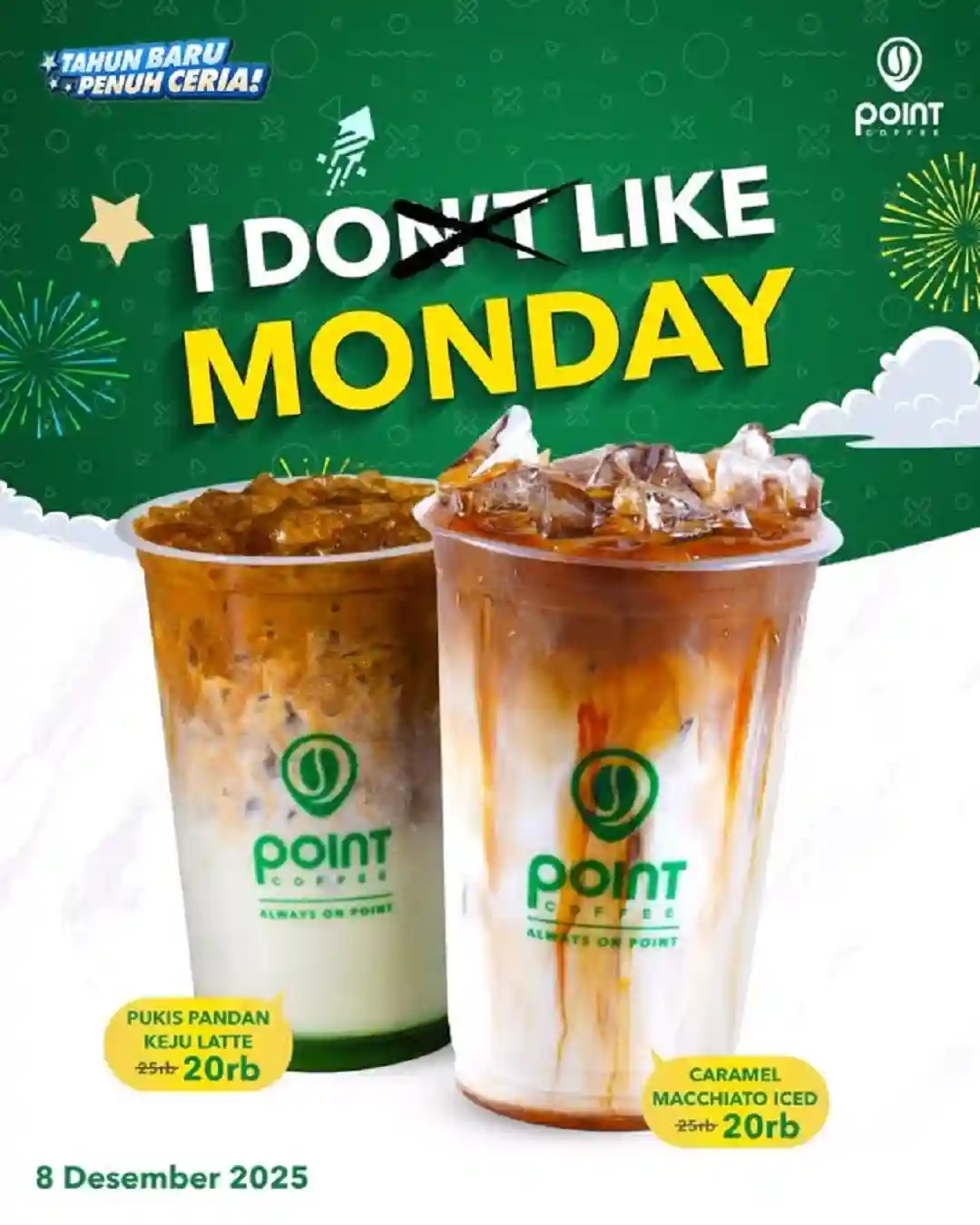 Promo Point Coffee I Like Monday Diskon Hingga 50% Setiap Senin 1 Promo Point Coffee I Like Monday Diskon 8 Desember 2025