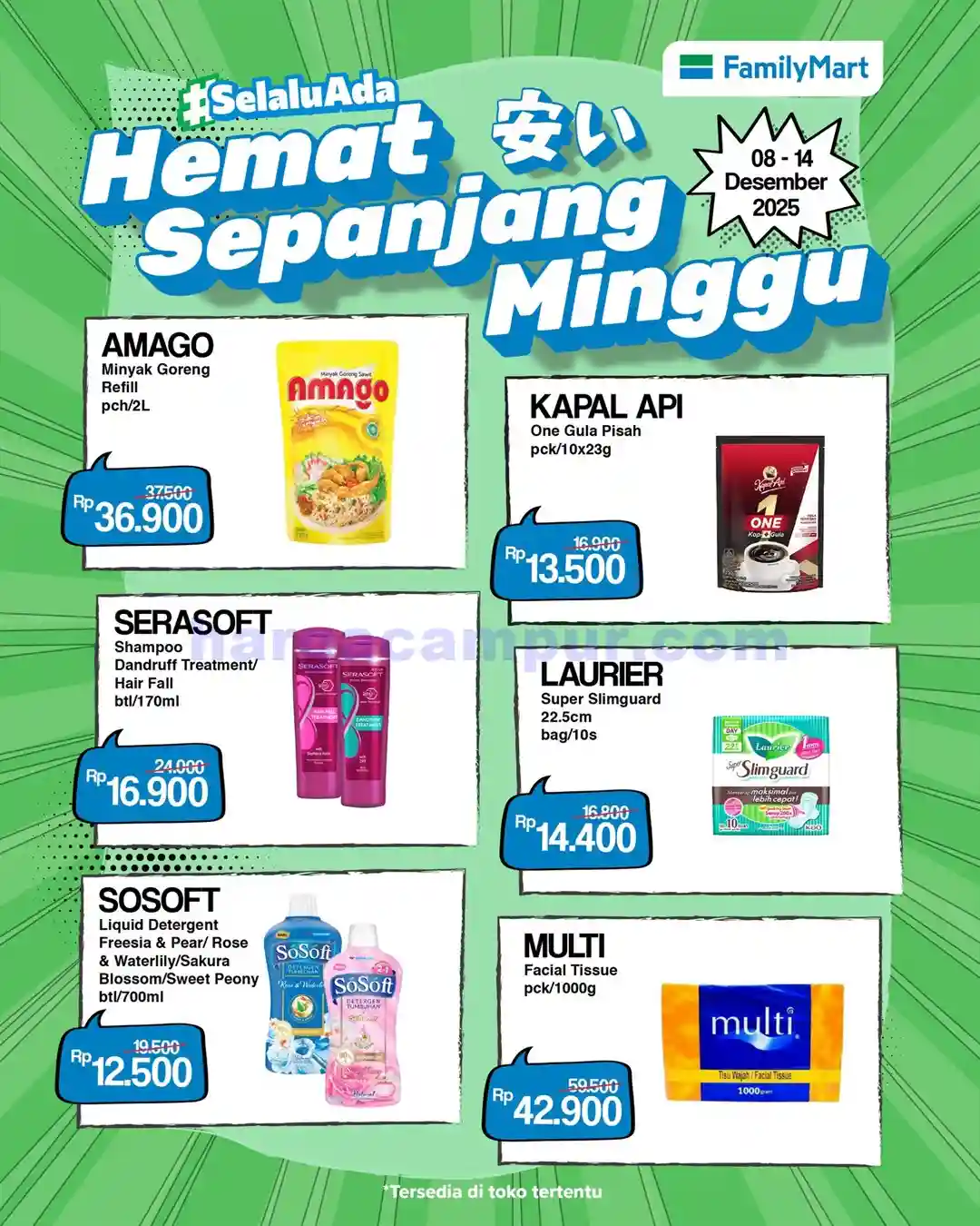 Katalog Promo JSM FamilyMart Terbaru 12 - 14 Desember 2025 3 Katalog Promo JSM FamilyMart Terbaru 8 14 Desember 2025