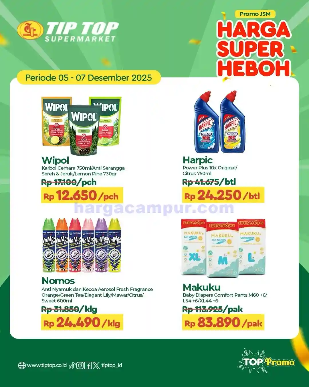 Katalog Promo JSM TIPTOP Swalayan Terbaru 12 - 14 Desember 2025 2 Katalog Promo JSM TIPTOP Swalayan Terbaru 5 7 Desember 2025 2