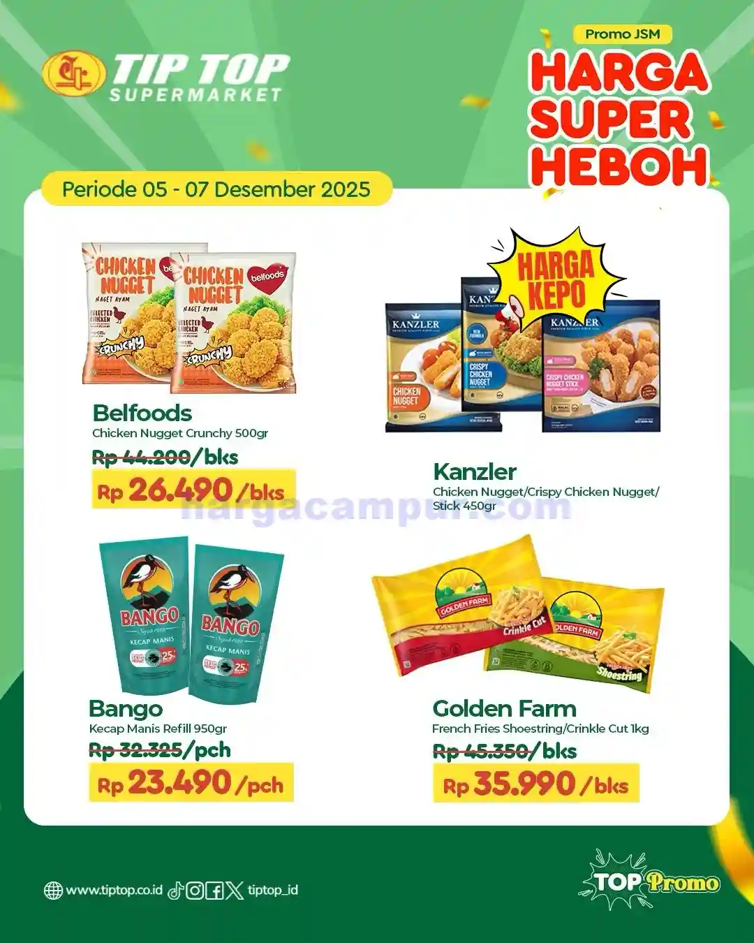 Katalog Promo JSM TIPTOP Swalayan Terbaru 12 - 14 Desember 2025 6 Katalog Promo JSM TIPTOP Swalayan Terbaru 5 7 Desember 2025 6