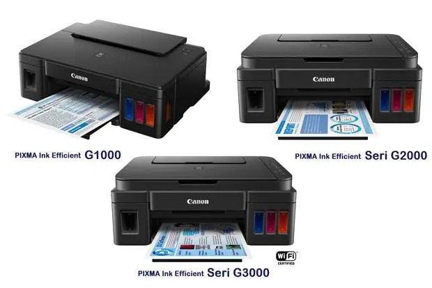 harga tiga printer canon pixma g series xLZ