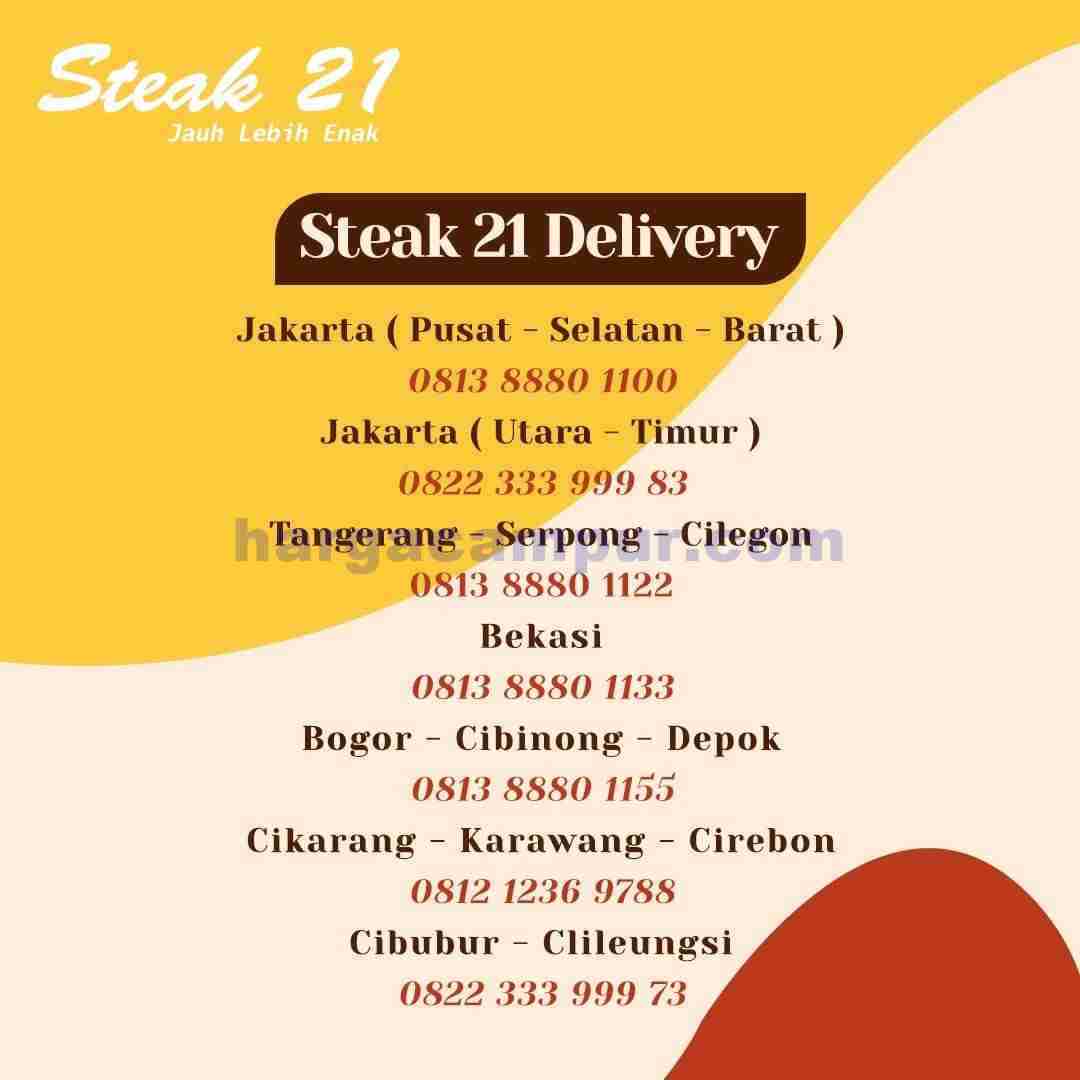 promo steak 21 delivery set menu hanya 33 ribu periode september 2021 2
