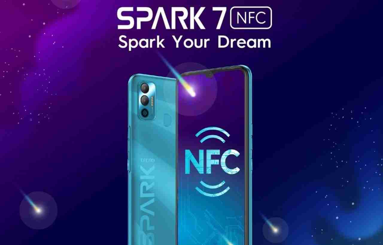 Harga Tecno Spark 7 NFC
