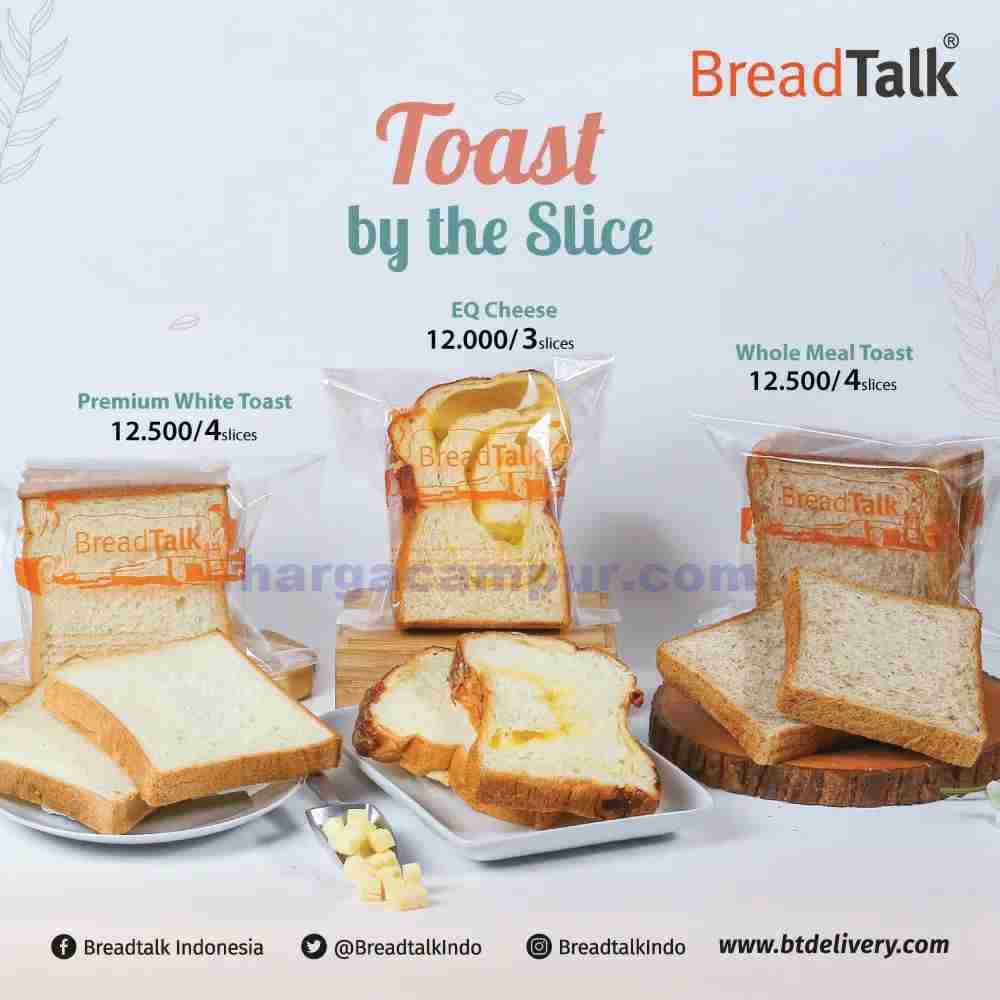 Promo BREADTALK Toast by the Slice 12Ribu Terbaru Juni 2022