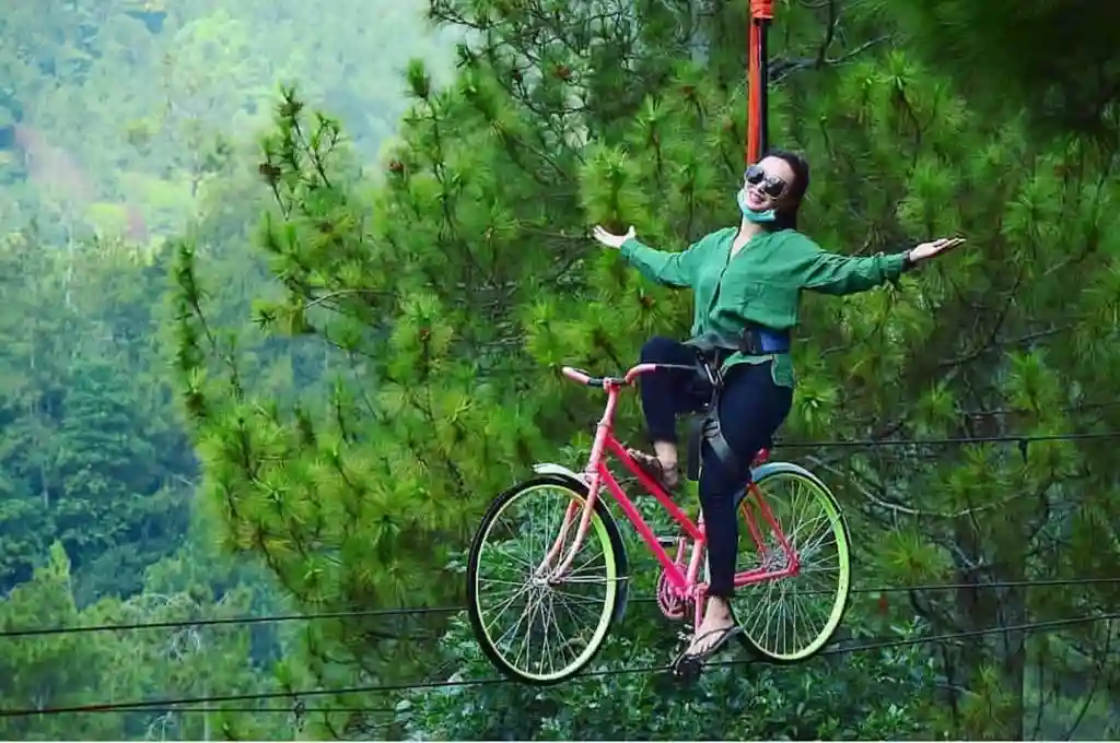 Wahana Sepeda Langit - Sky Bike