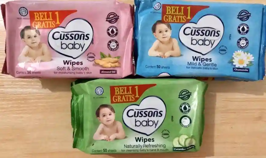 Harga Tisu Basah Cussons Baby Wipes di Indomaret dan Alfamart